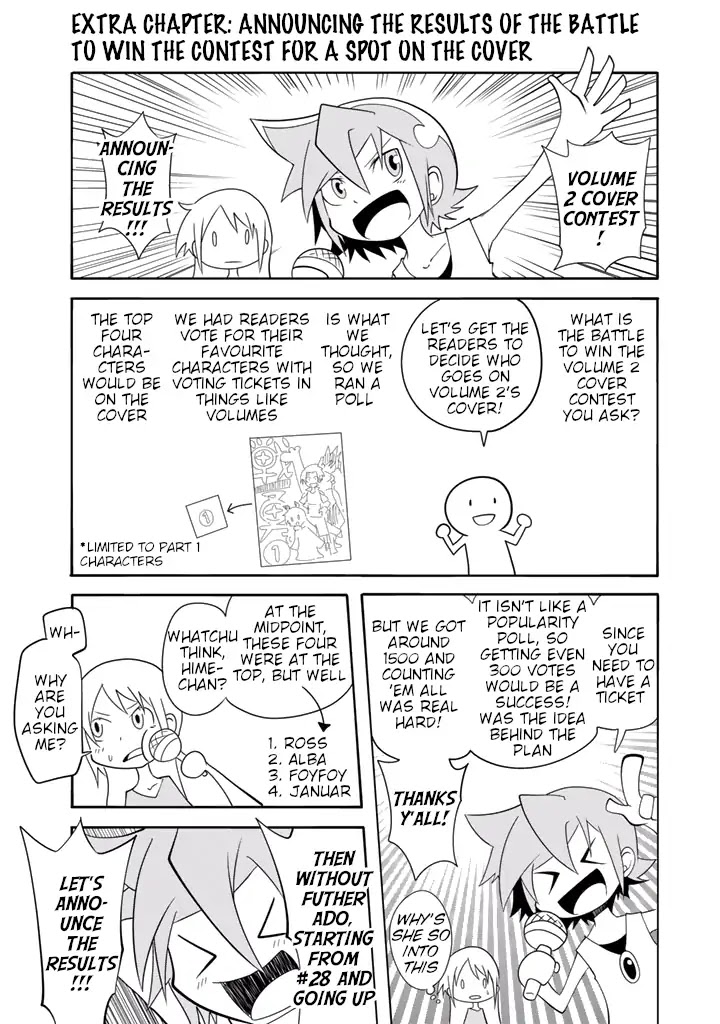 Senyuu. Main Quest - Dai Isshou Chapter 22.3 page 1 - Chapter 22.3: Announcing the Results of the Volume 2 Cover Contest