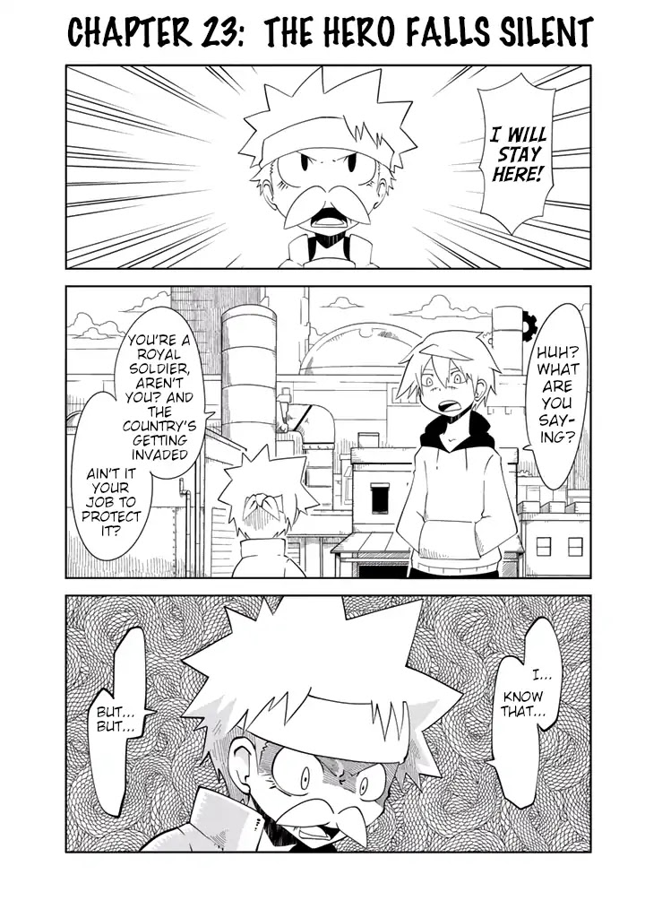 Senyuu. Main Quest - Dai Isshou Chapter 23 page 1 - Chapter 23: The Hero Falls Silent