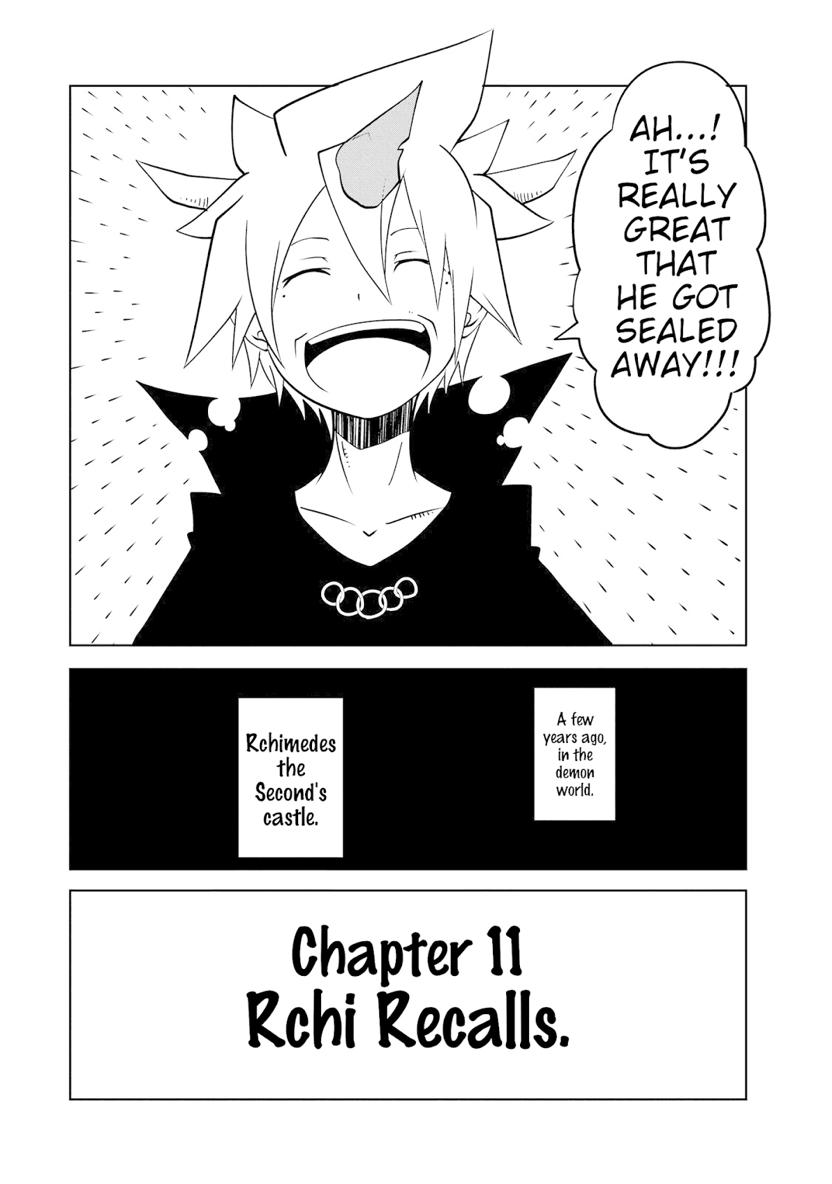 Senyuu. - Main Quest Part 2 Chapter 11 page 2 - Chapter 11: Rchi Recalls