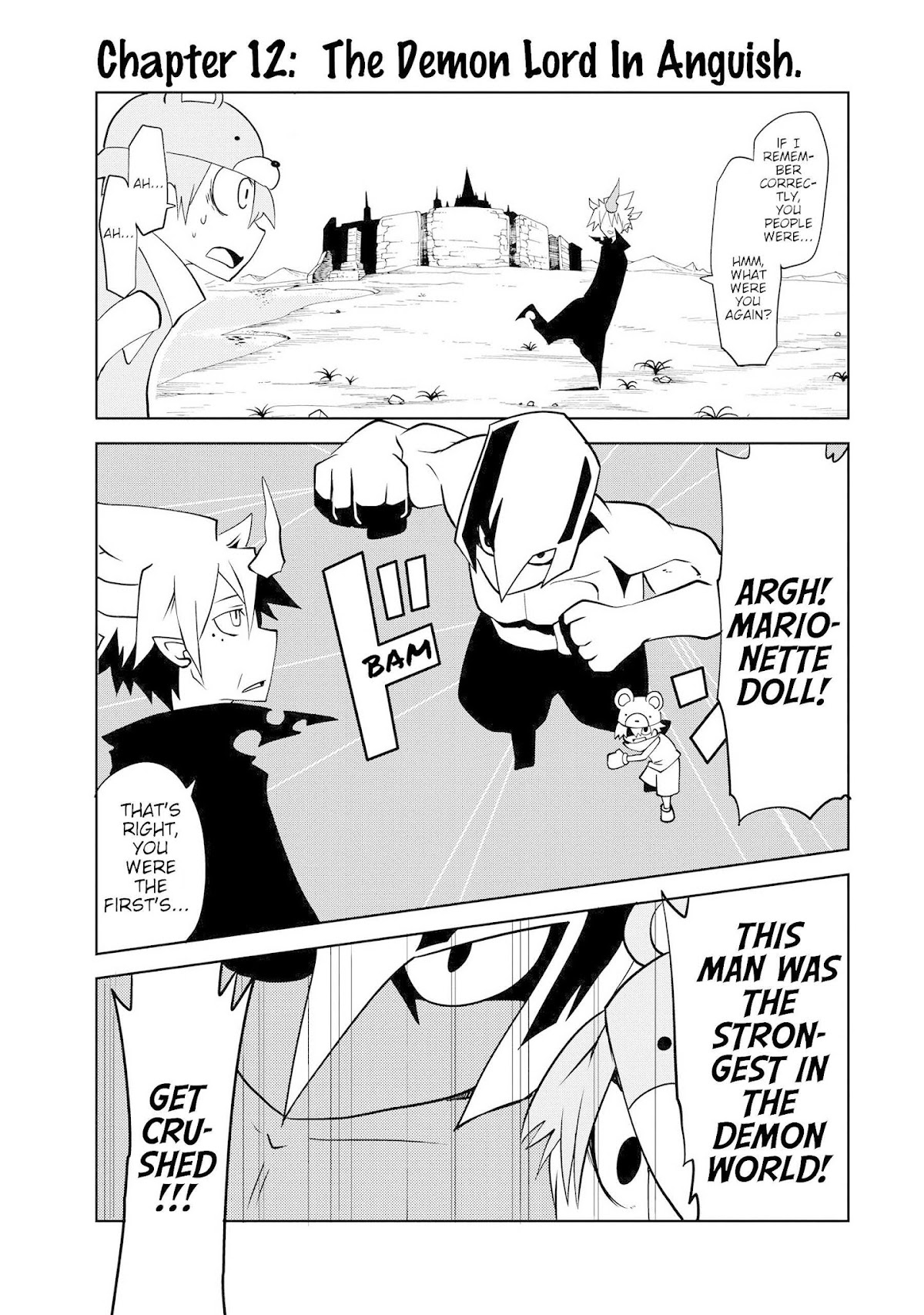 Senyuu. - Main Quest Part 2 Chapter 12 page 1 - Chapter 12: The Demon Lord In Anguish