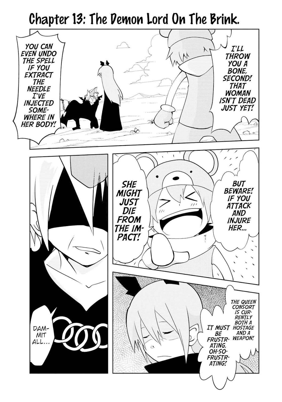 Senyuu. - Main Quest Part 2 Chapter 13 page 1 - Chapter 13: The Demon Lord On The Brink