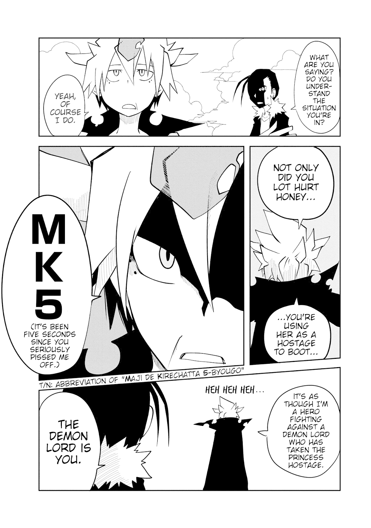 Senyuu. - Main Quest Part 2 Chapter 13 page 3 - Chapter 13: The Demon Lord On The Brink