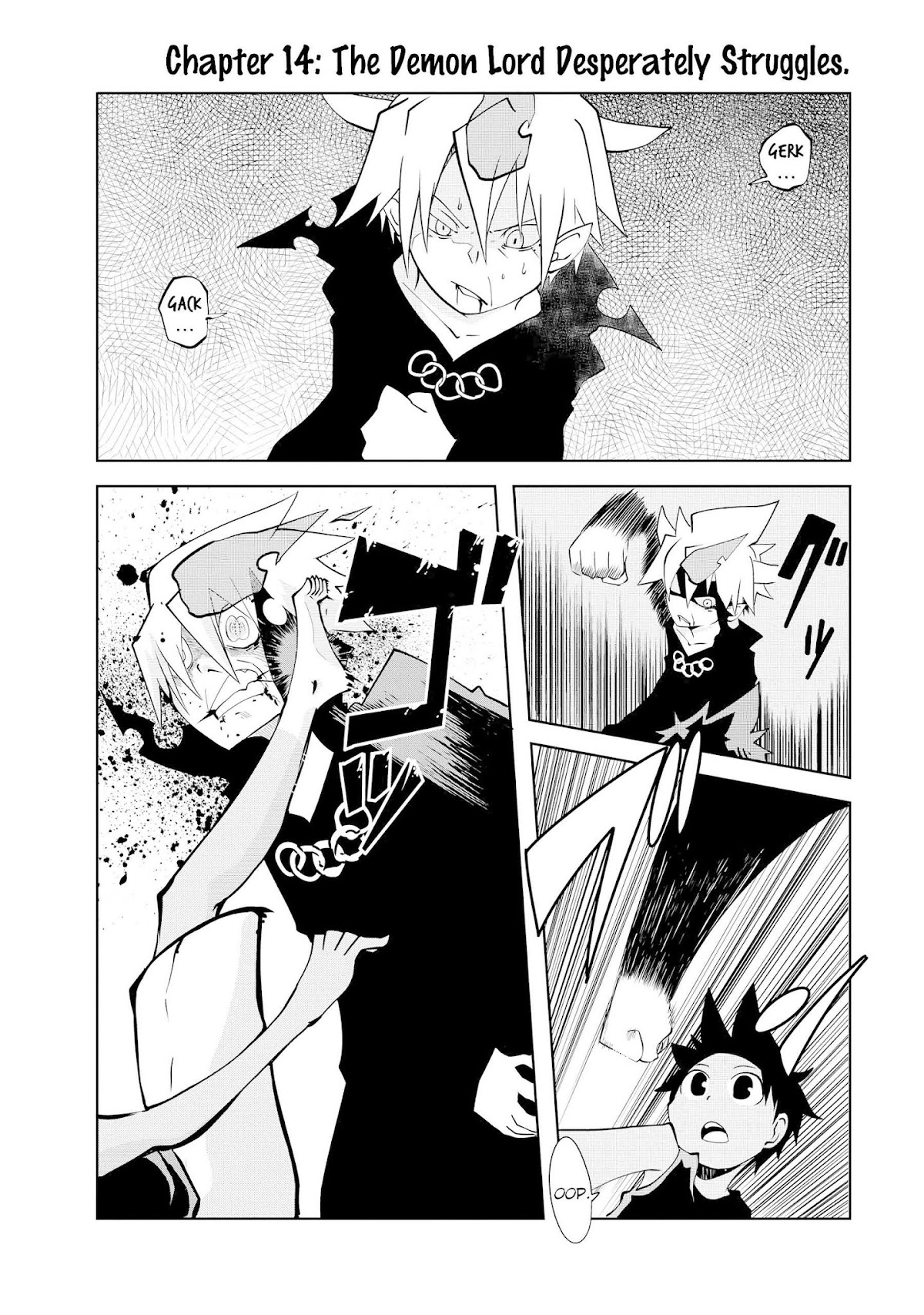 Senyuu. - Main Quest Part 2 Chapter 14 page 1 - Chapter 14: The Demon Lord Desperately Struggles