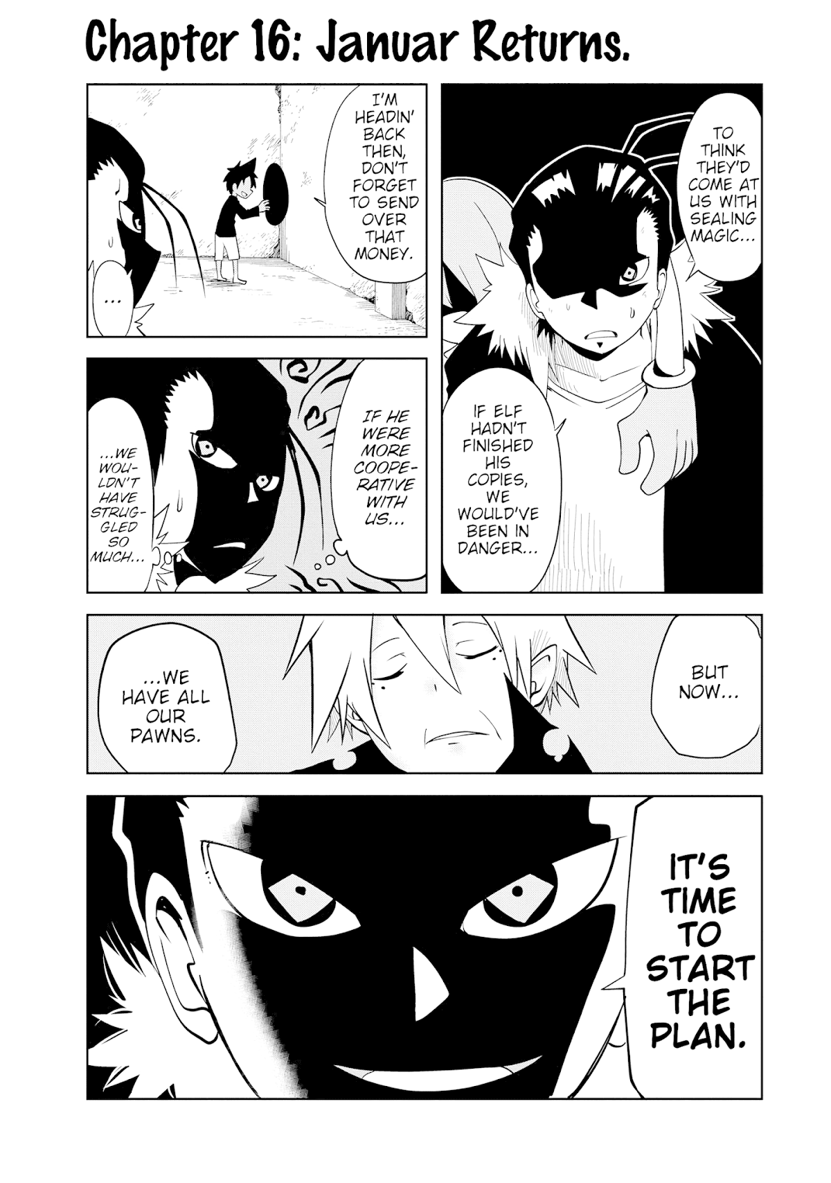 Senyuu. - Main Quest Part 2 Chapter 16 page 1 - Chapter 16: Januar Returns
