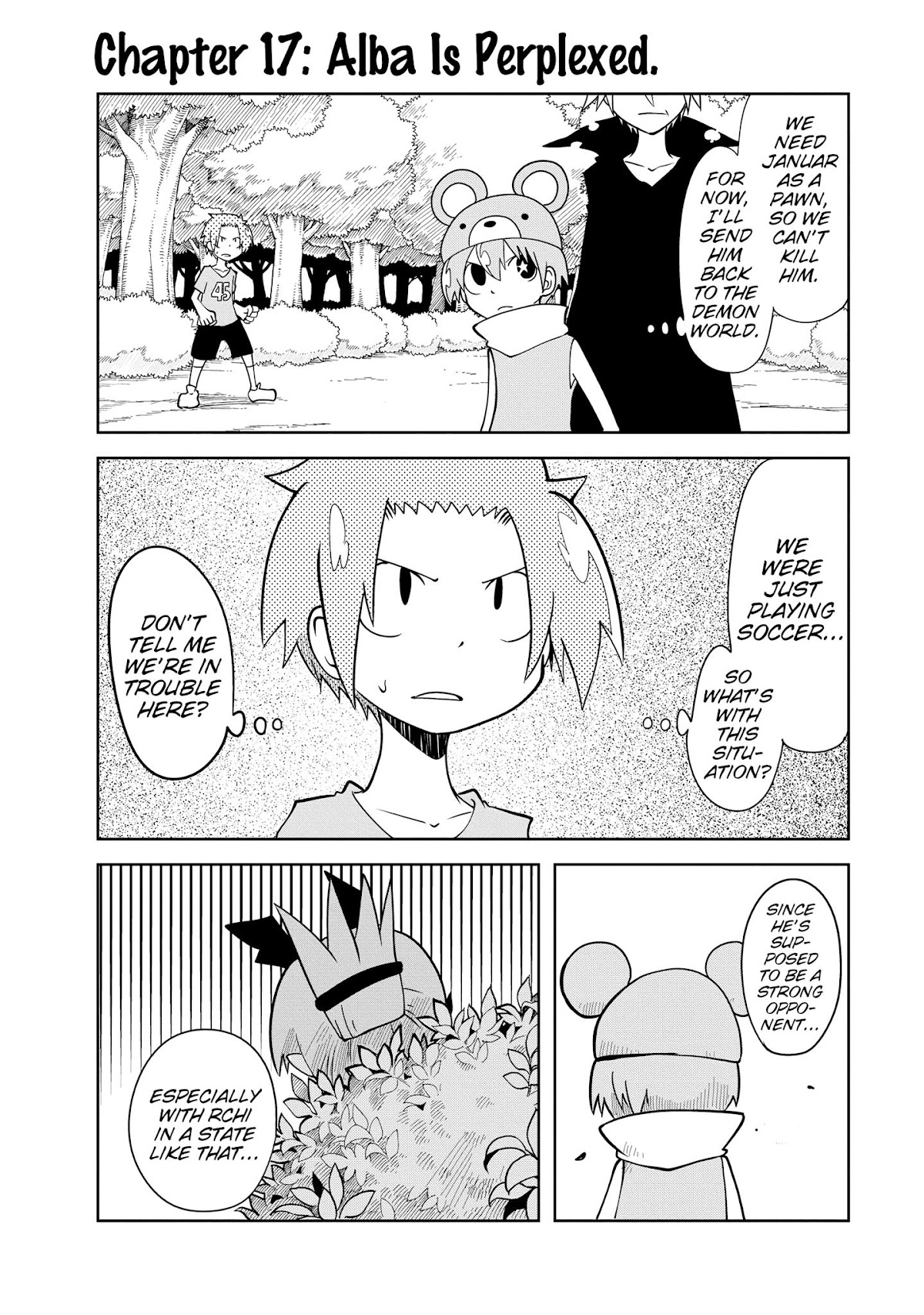 Senyuu. - Main Quest Part 2 Chapter 17 page 1 - Chapter 17: Alba is Perplexed