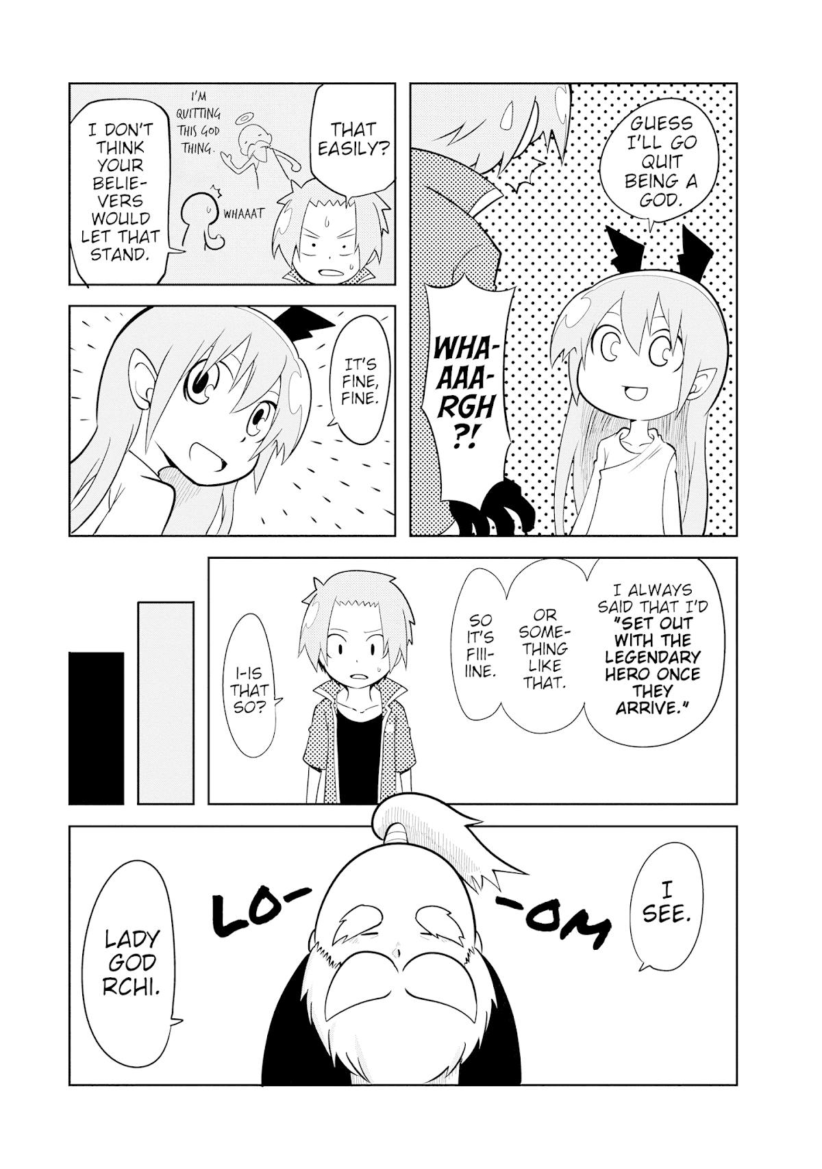 Senyuu. - Main Quest Part 2 Chapter 22.1 page 4 - Chapter 22.1: A God Descends