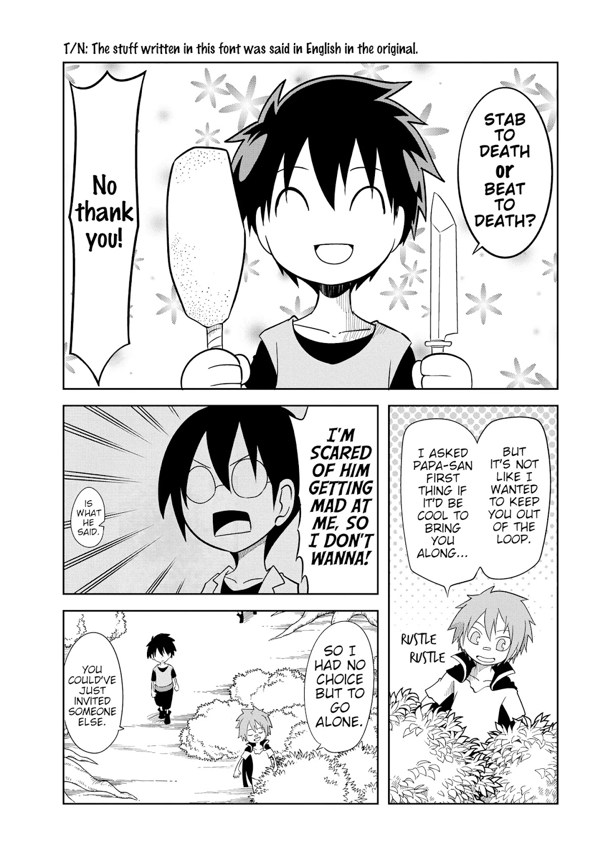 Senyuu. - Main Quest Part 2 Chapter 27 page 2 - Chapter 27: Ross Screams