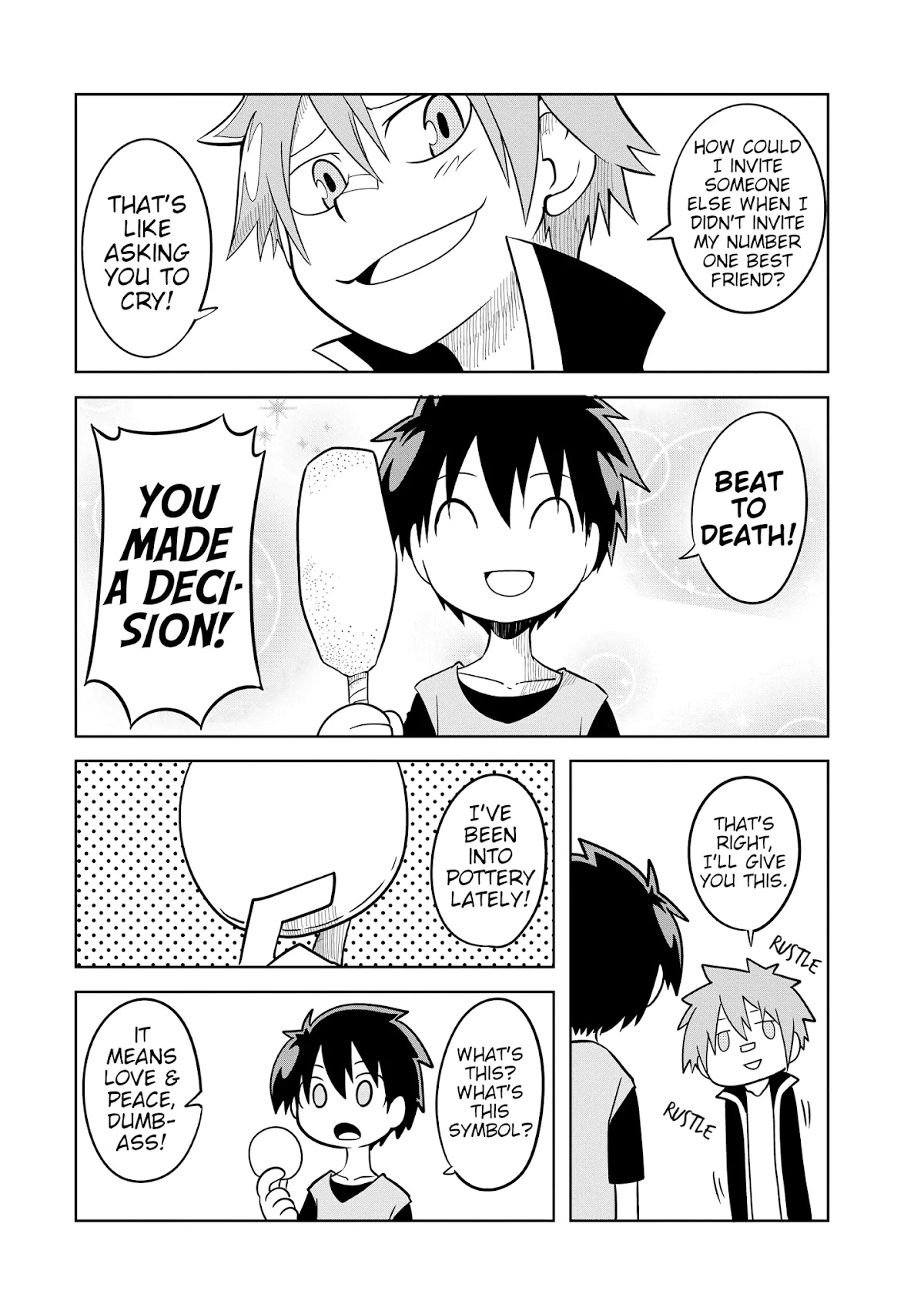Senyuu. - Main Quest Part 2 Chapter 27 page 3 - Chapter 27: Ross Screams