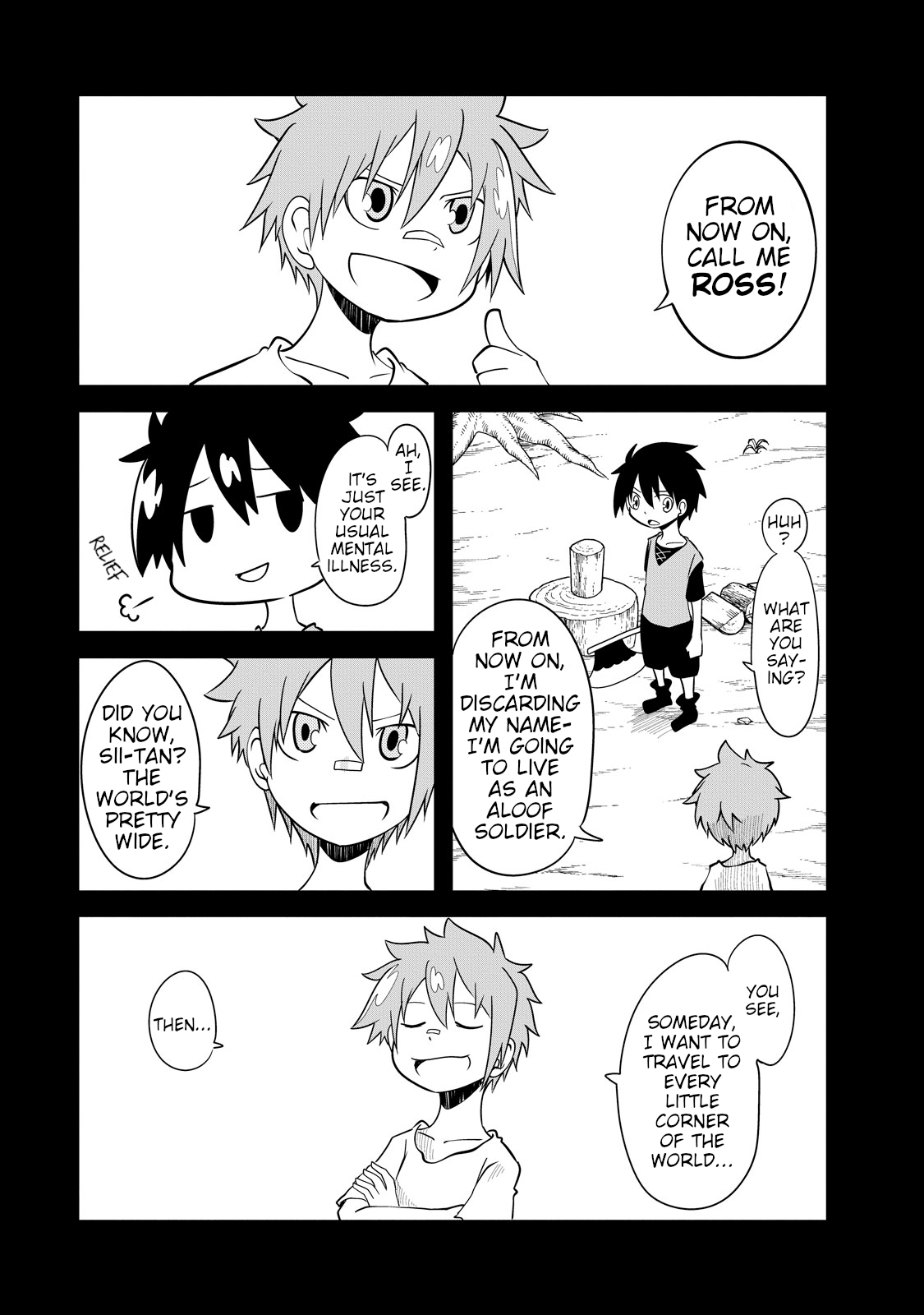 Senyuu. - Main Quest Part 2 Chapter 28 page 1 - Chapter 28: Rchimedes Awakens