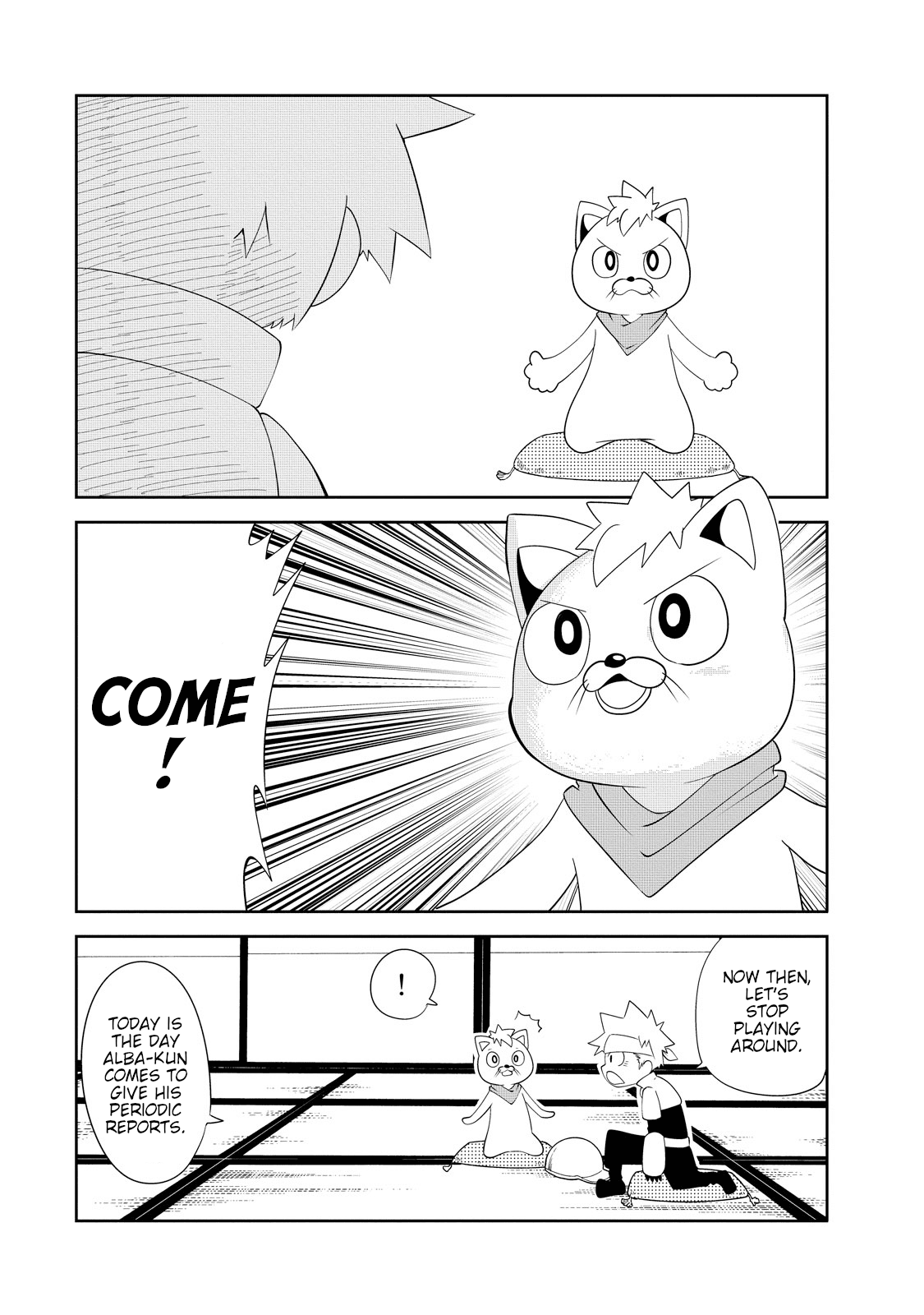 Senyuu. - Main Quest Part 2 Chapter 3 page 2 - Chapter 3: Alba Returns to the Castle