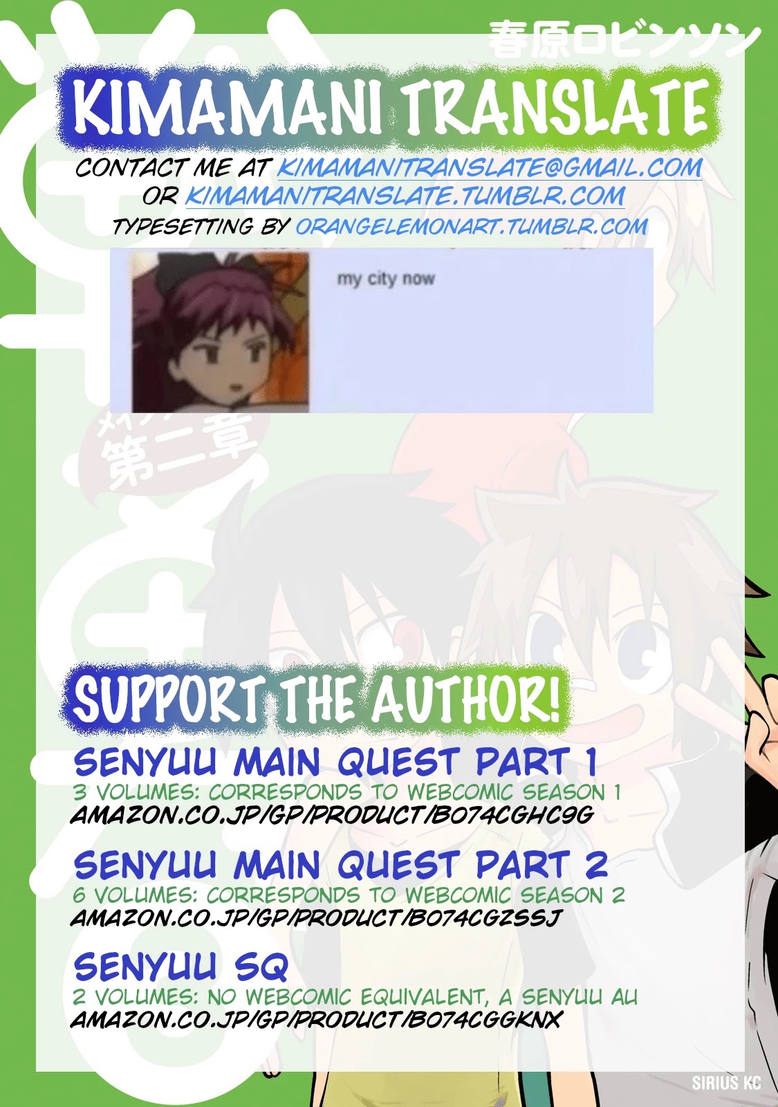Senyuu. - Main Quest Part 2 Chapter 33 page 11 - Chapter 33: Rchi Explains