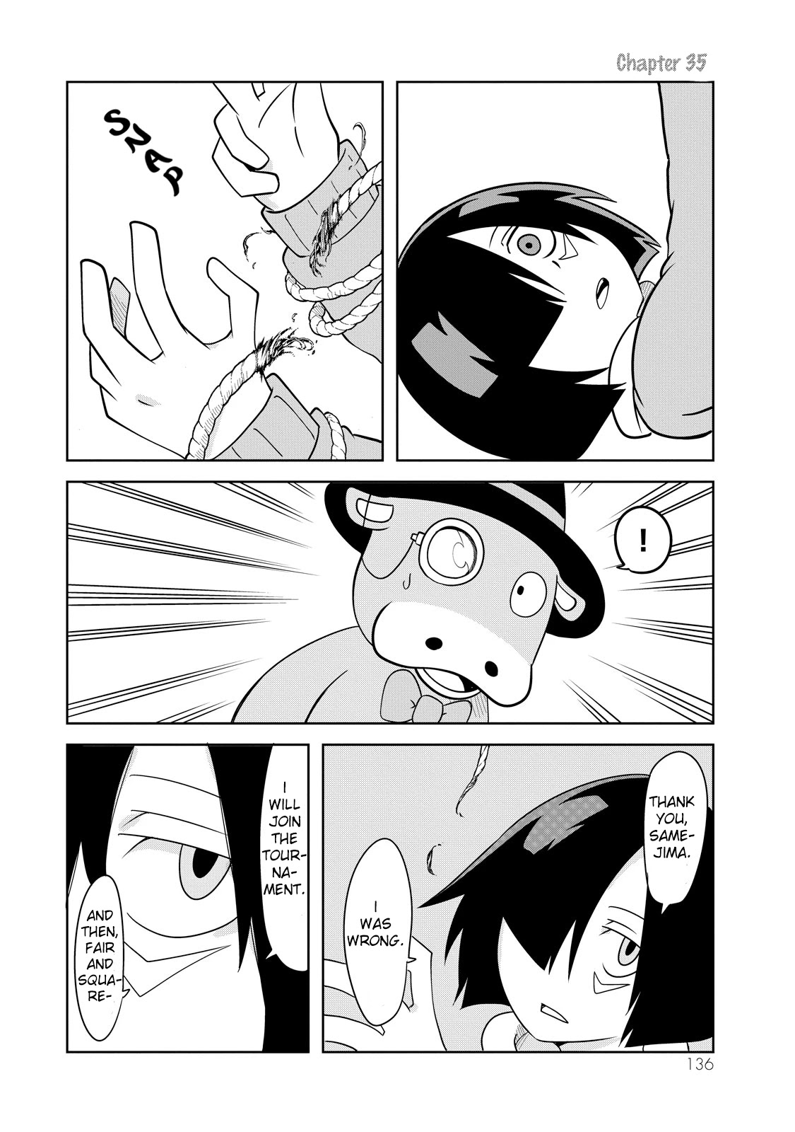 Senyuu. - Main Quest Part 2 Chapter 35 page 1 - Chapter 35: Alba is Struck With an Idea