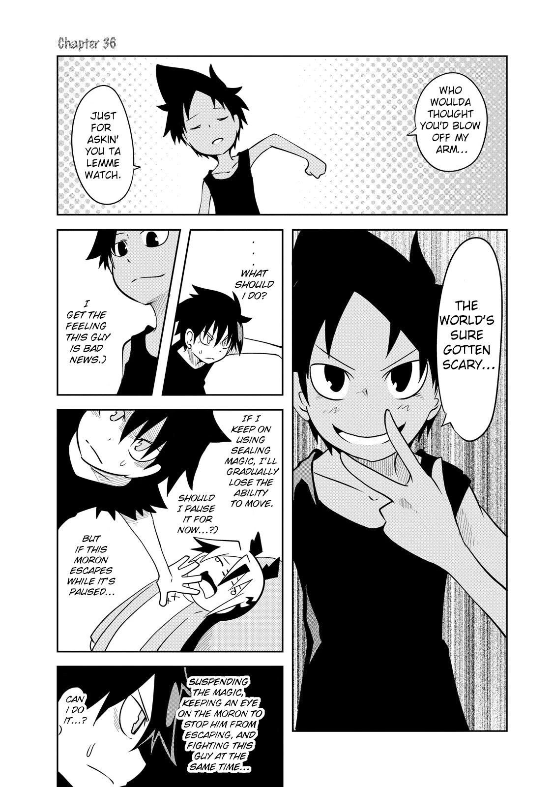 Senyuu. - Main Quest Part 2 Chapter 36 page 1 - Chapter 36: Ross is Bewildered