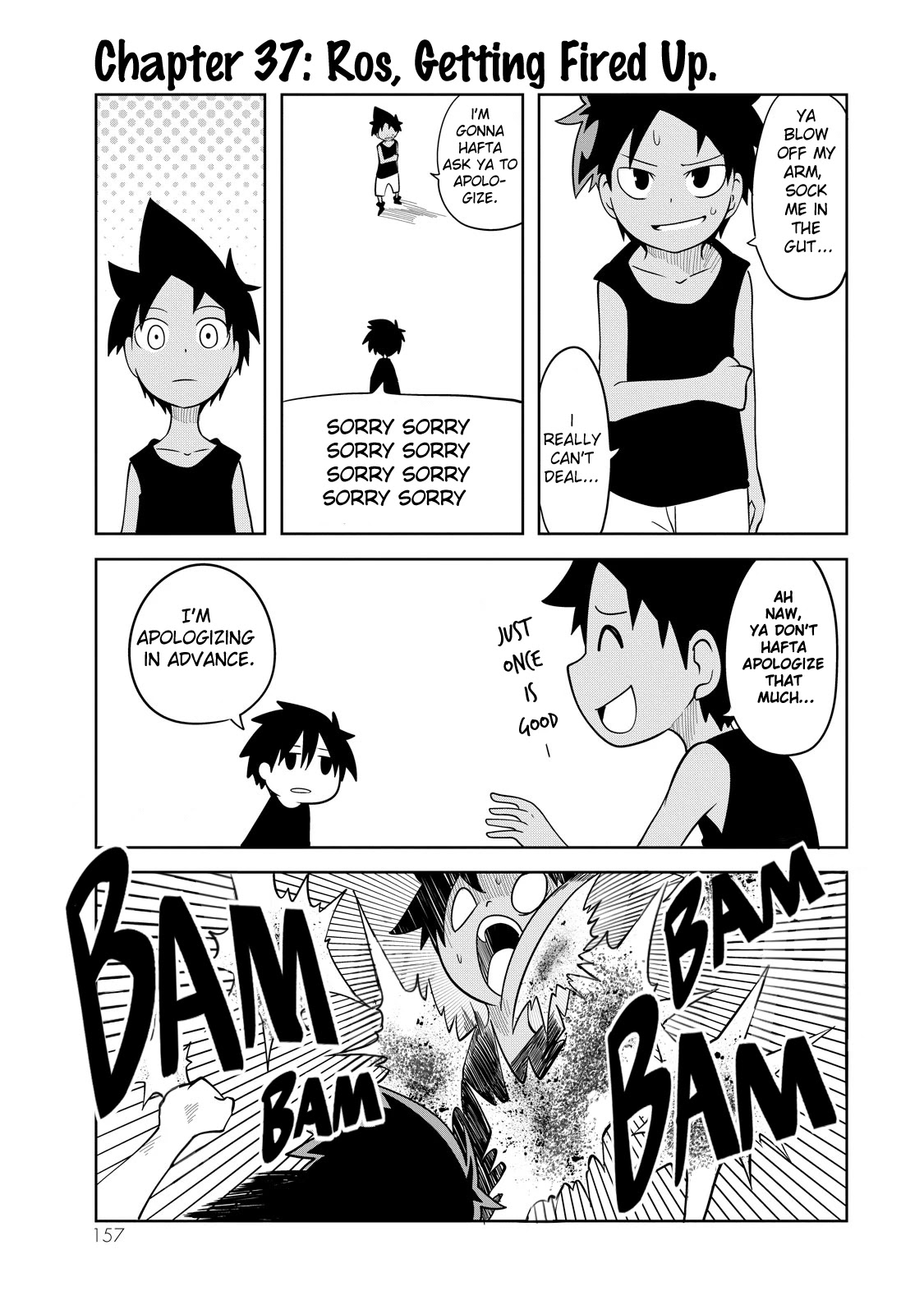 Senyuu. - Main Quest Part 2 Chapter 37 page 1 - Chapter 37: Ross Gets Fired Up