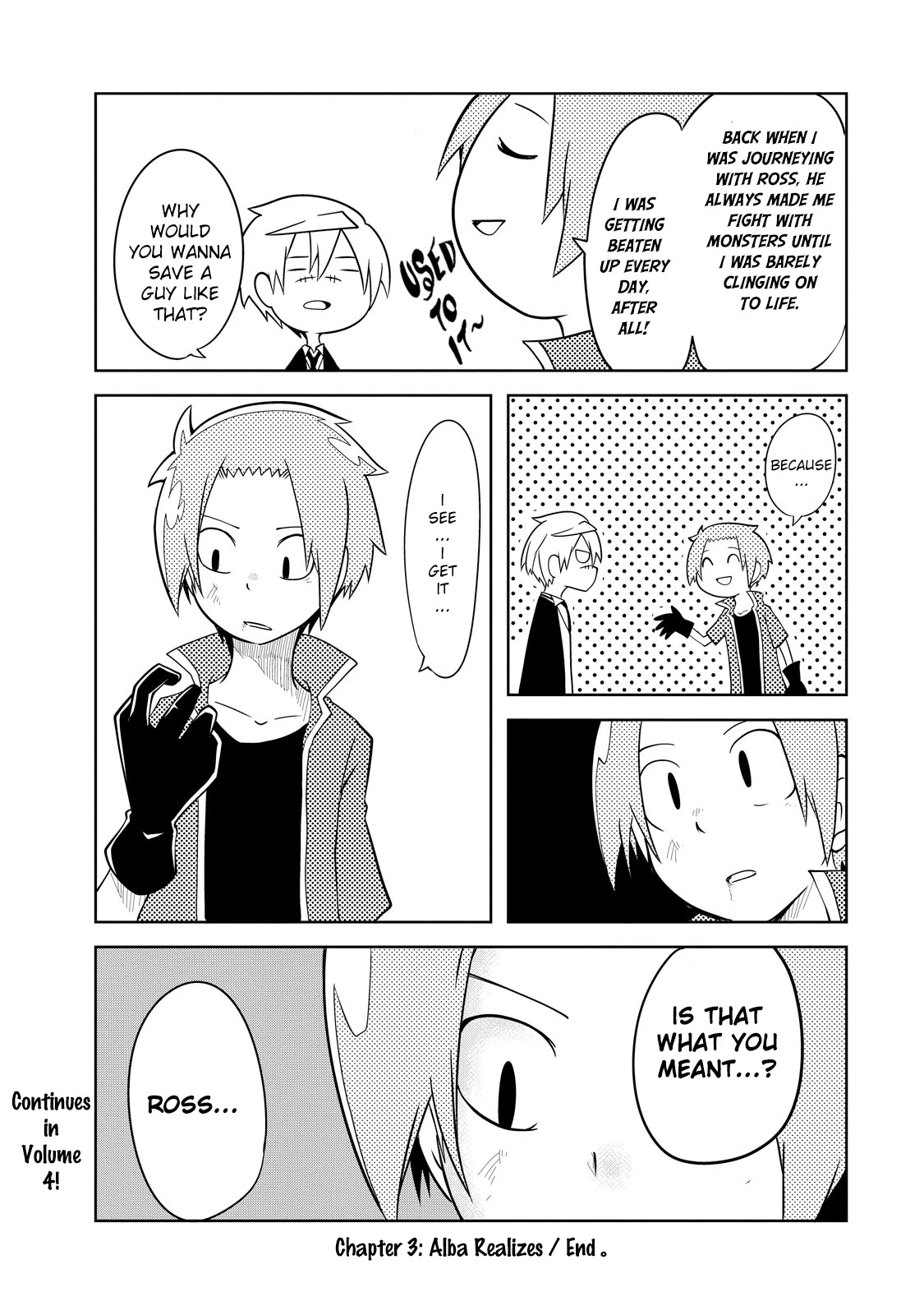 Senyuu. - Main Quest Part 2 Chapter 38.1 page 5 - Chapter 38.1: Alba Realizes