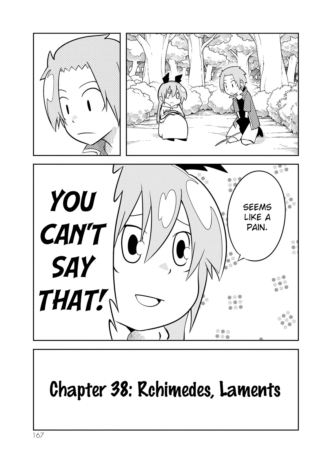 Senyuu. - Main Quest Part 2 Chapter 38 page 4 - Chapter 38: Rchimedes Laments