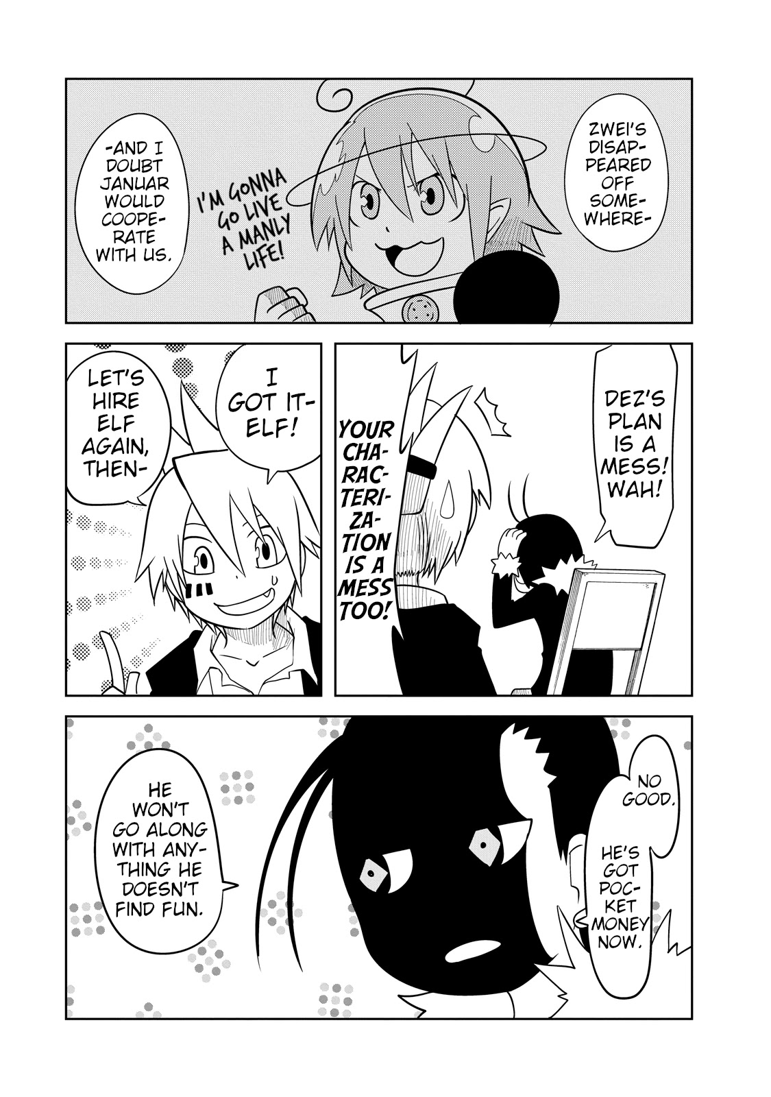 Senyuu. - Main Quest Part 2 Chapter 39 page 6 - Chapter 39: Elf Inquires