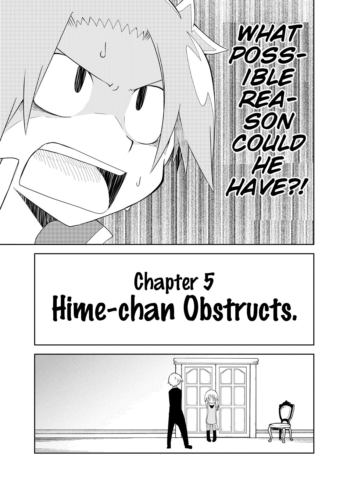 Senyuu. - Main Quest Part 2 Chapter 5 page 3 - Chapter 5: Hime-chan Obstructs