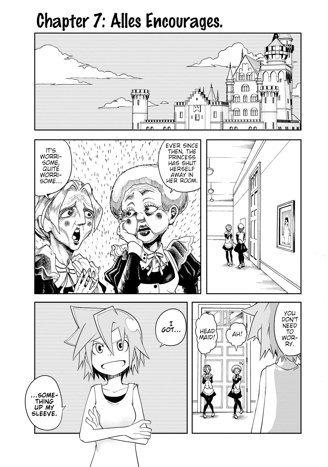 Senyuu. - Main Quest Part 2 Chapter 7 page 1 - Chapter 7: Alles Encourages