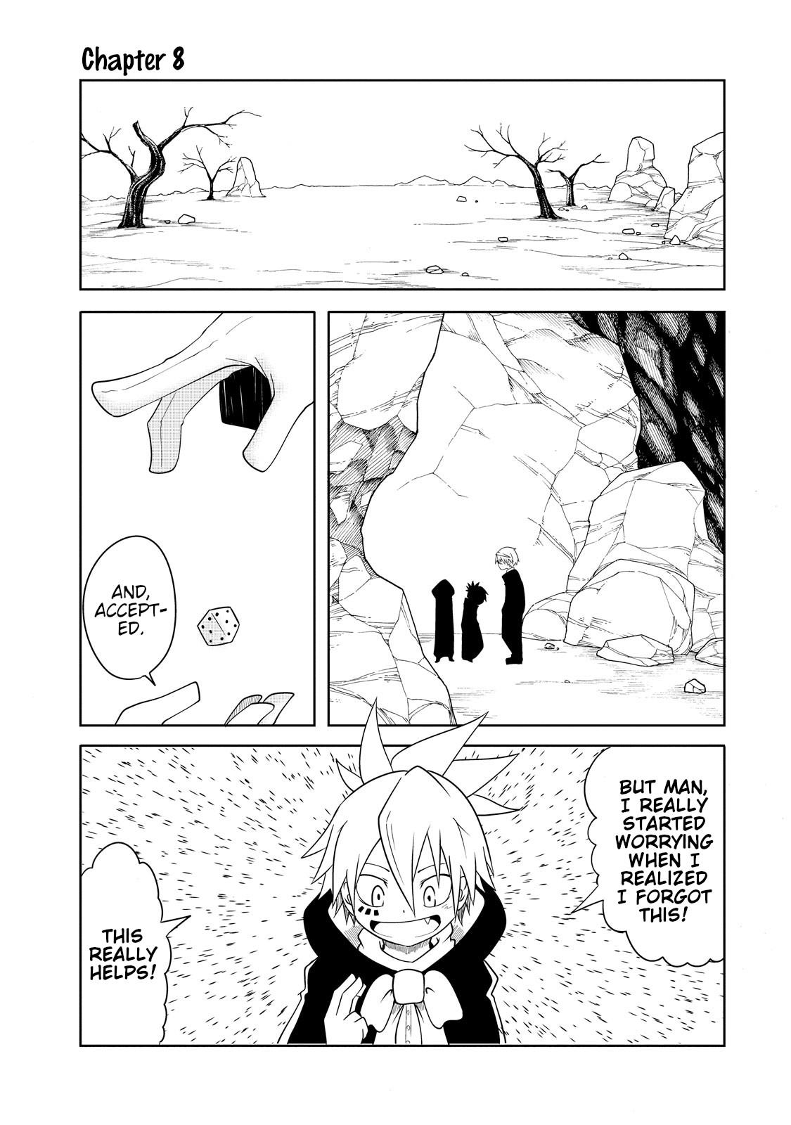 Senyuu. - Main Quest Part 2 Chapter 8 page 1 - Chapter 8: Hime-chan Resolves