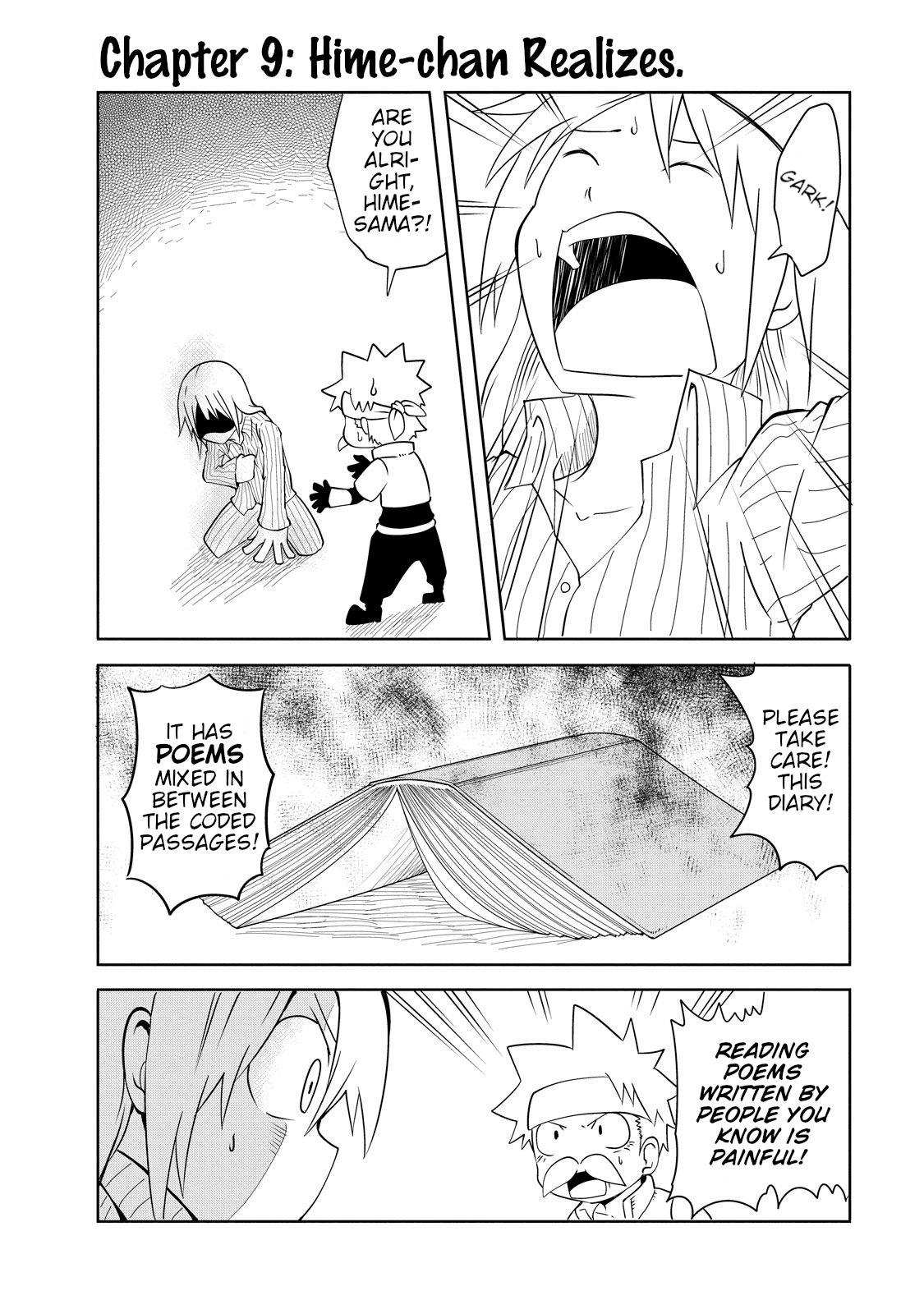 Senyuu. - Main Quest Part 2 Chapter 9 page 1 - Chapter 9: Hime-chan Realizes