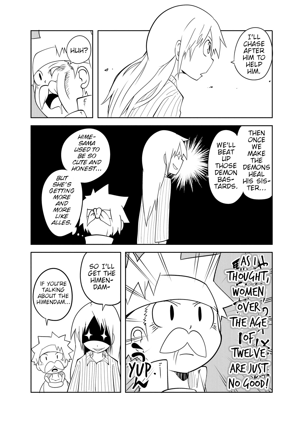 Senyuu. - Main Quest Part 2 Chapter 9 page 9 - Chapter 9: Hime-chan Realizes