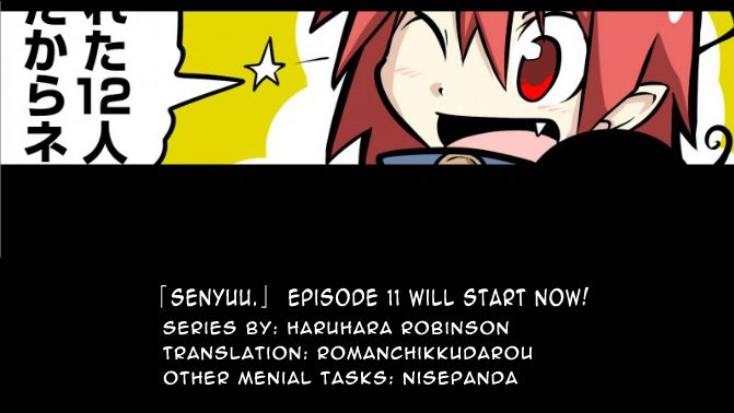 Senyuu. Vol.01 Chapter 11 page 1 - Vol.01 Chapter 11: The Hero Considers