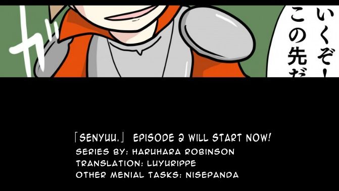 Senyuu. Chapter 1.2 page 1 - Vol.01 Chapter 2: The Hero's Encounter