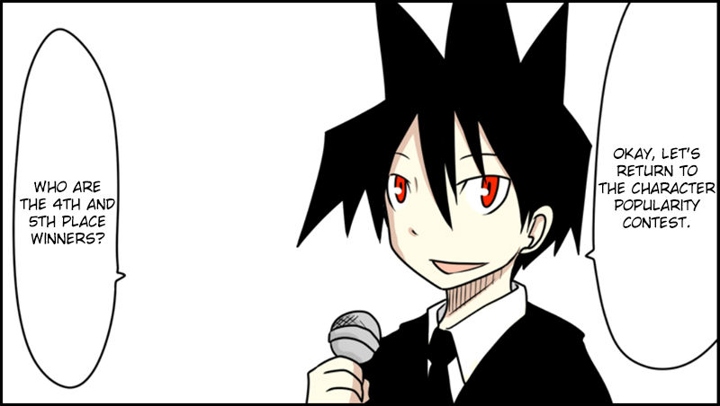 Senyuu. Chapter 1.31-1 page 56 - Vol.01 Chapter 31.1: Extra: First Popularity Poll Results Announcement