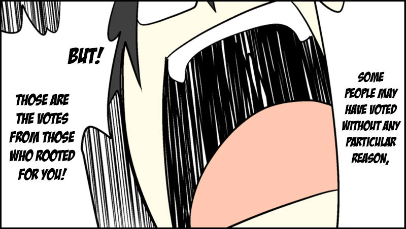 Senyuu. Chapter 3.53-1 page 28 - Vol.03 Chapter 53.1: Extra: Third Popularity Poll Results Announcement