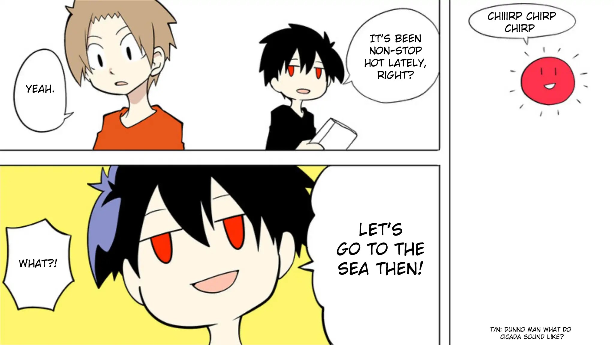 Senyuu. Vol.5 Chapter 53 page 3 - Vol.5 Chapter 53: To The Sea - Vacation