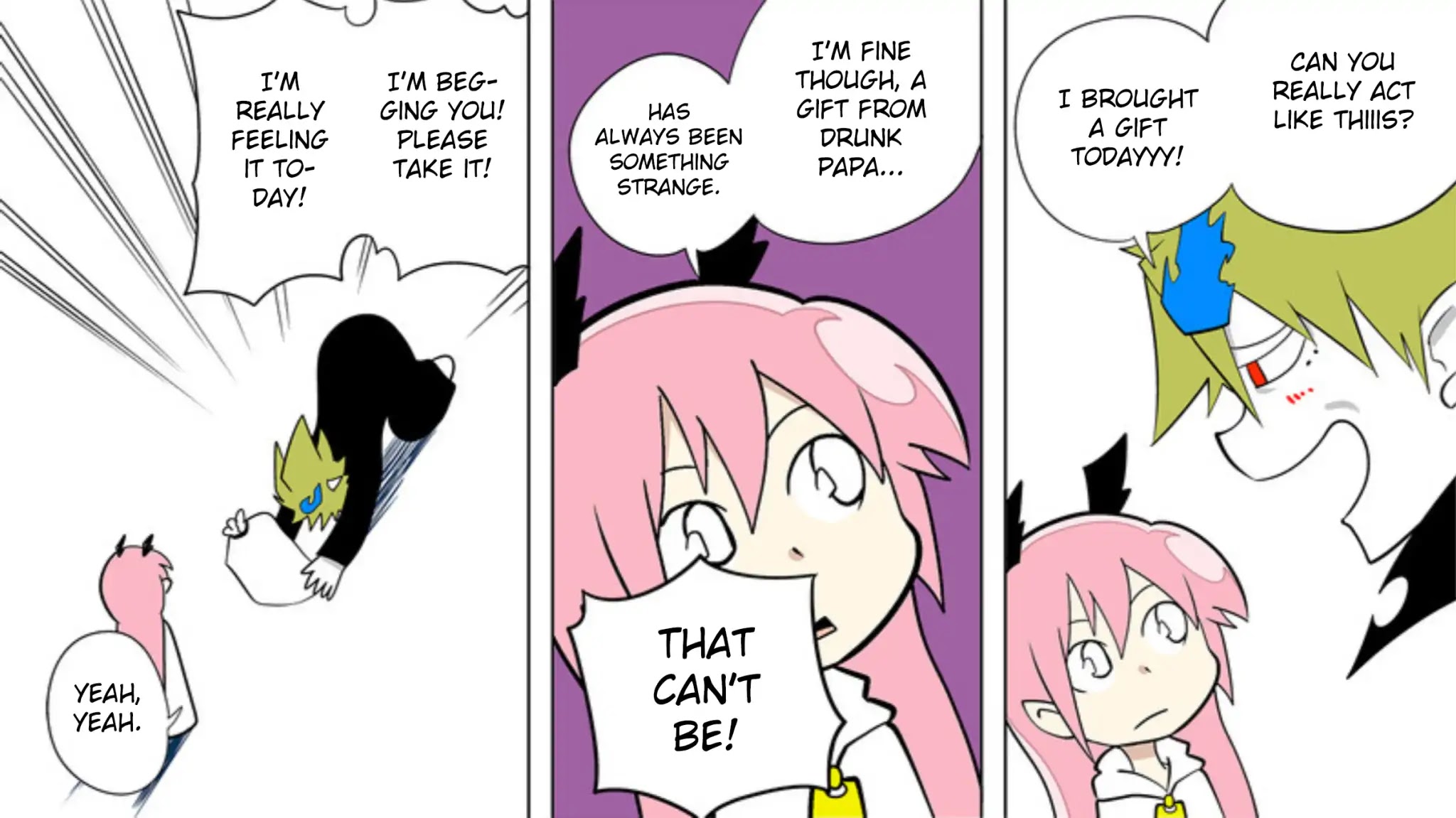 Senyuu. Chapter 5.54 page 5 - Vol.5 Chapter 54: Papa's Gift #1 The Beginning of a Miracle