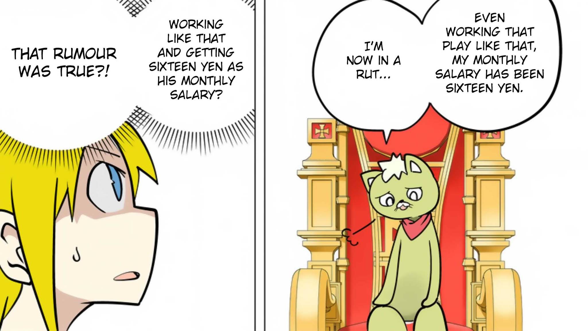 Senyuu. Chapter 5.59 page 8 - Vol.5 Chapter 59: The Cat's Administration - The Truth of the Rumor