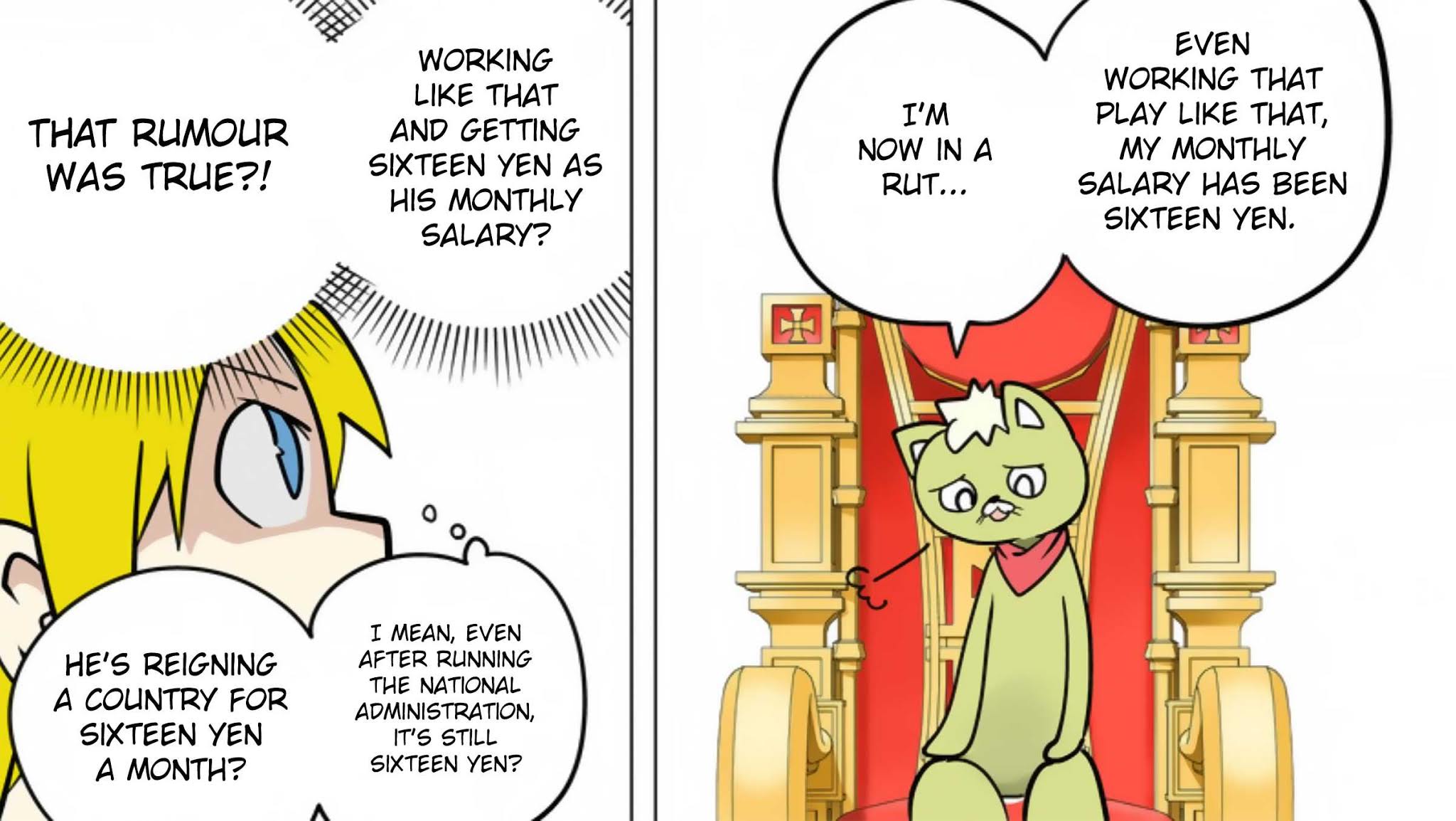 Senyuu. Chapter 5.59 page 9 - Vol.5 Chapter 59: The Cat's Administration - The Truth of the Rumor