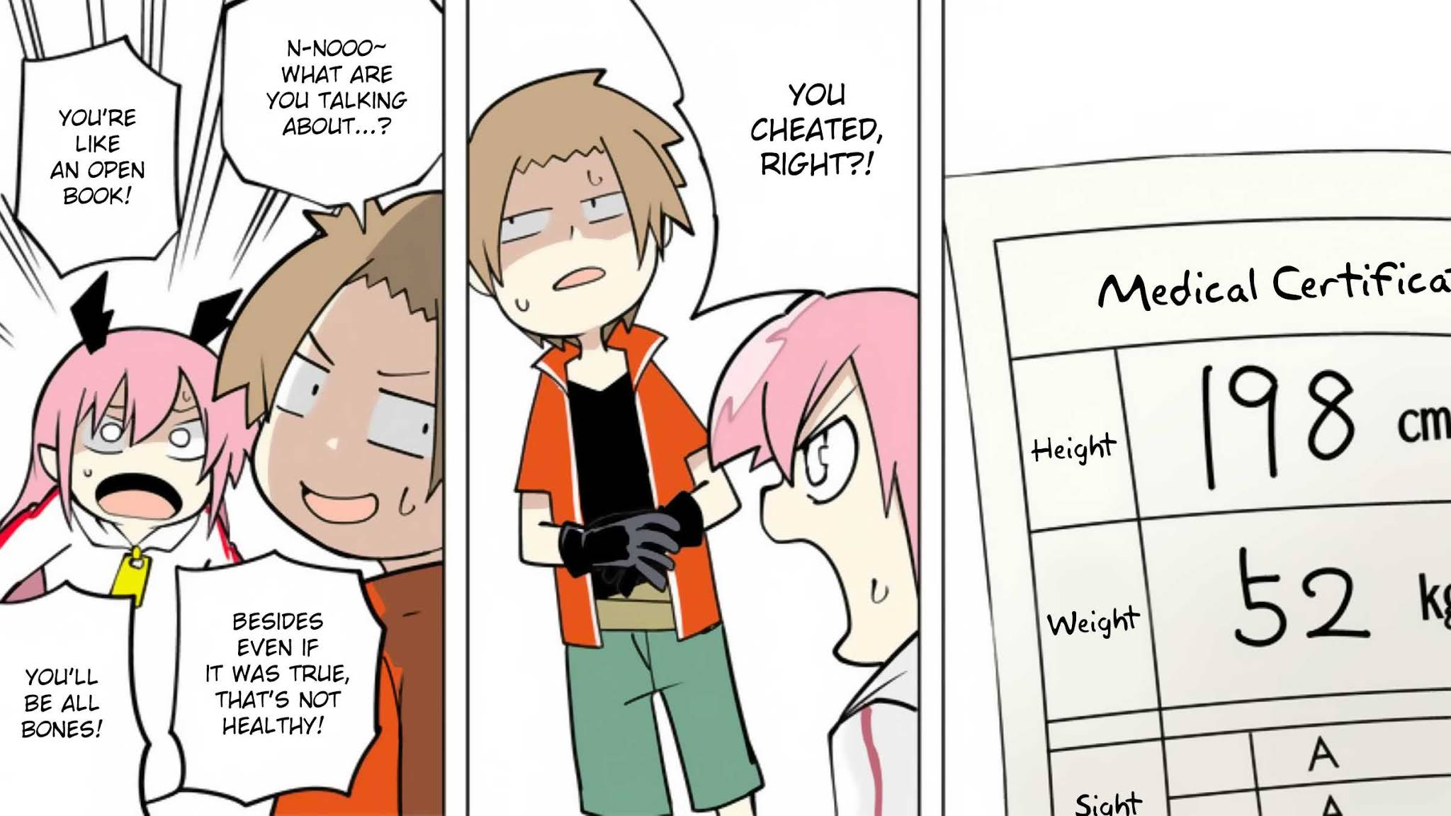Senyuu. Chapter 5.61 page 5 - Vol.5 Chapter 61: Body Measurement: Height - Figure
