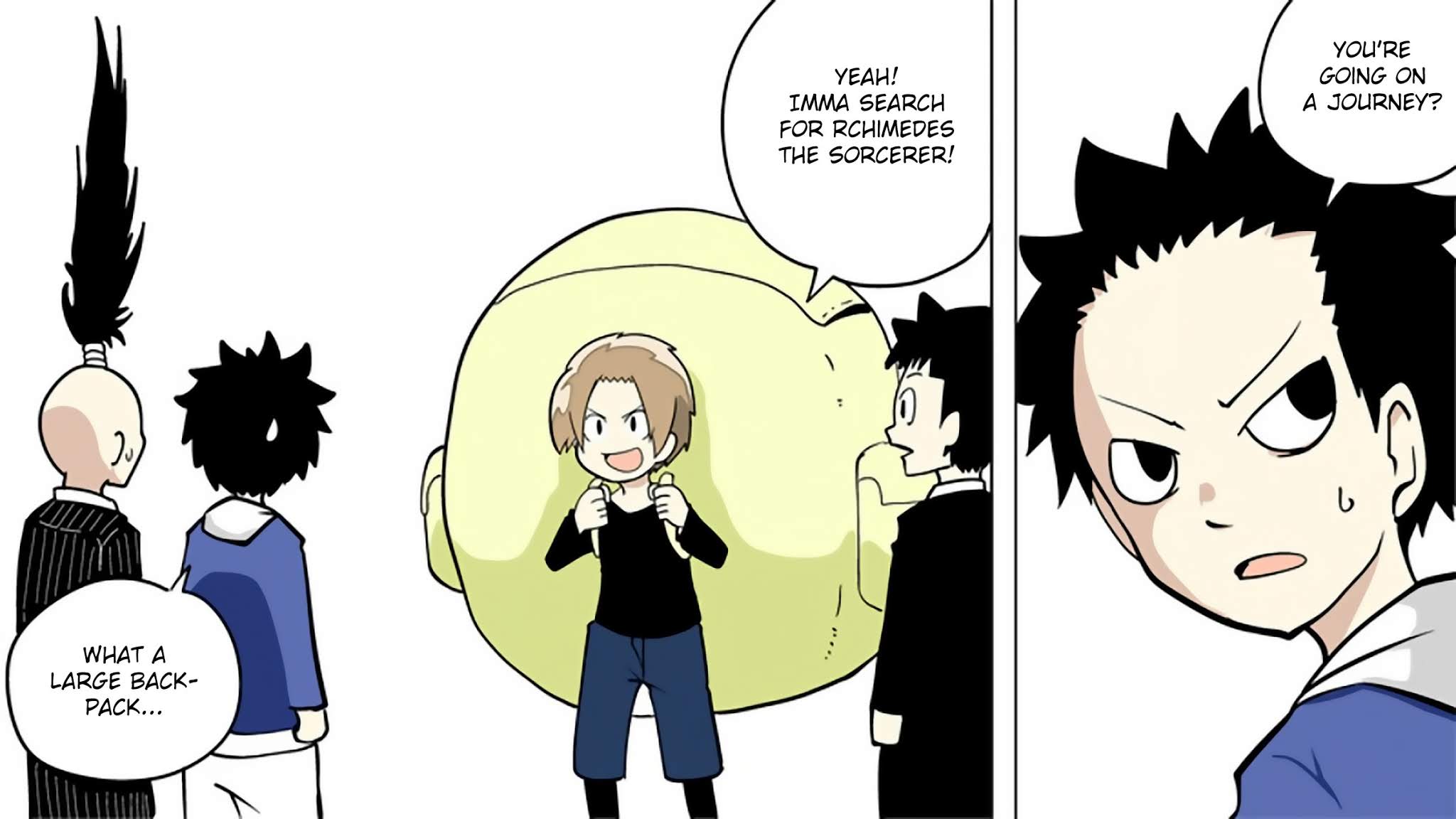 Senyuu. Vol.5 Chapter 66 page 4 - Vol.5 Chapter 66: His Story #2: Rchimedes The Sorcerer