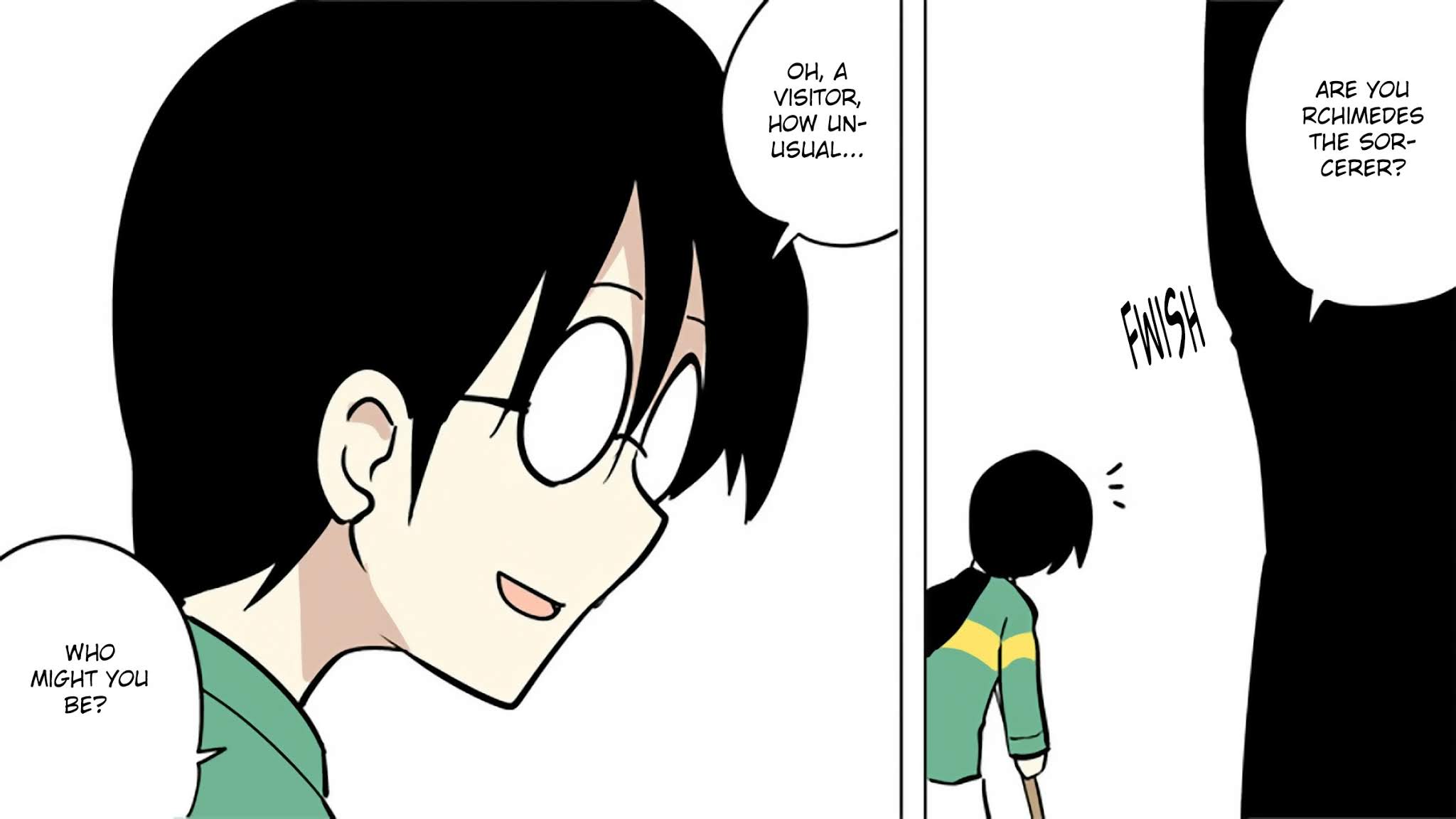 Senyuu. Vol.5 Chapter 66 page 9 - Vol.5 Chapter 66: His Story #2: Rchimedes The Sorcerer