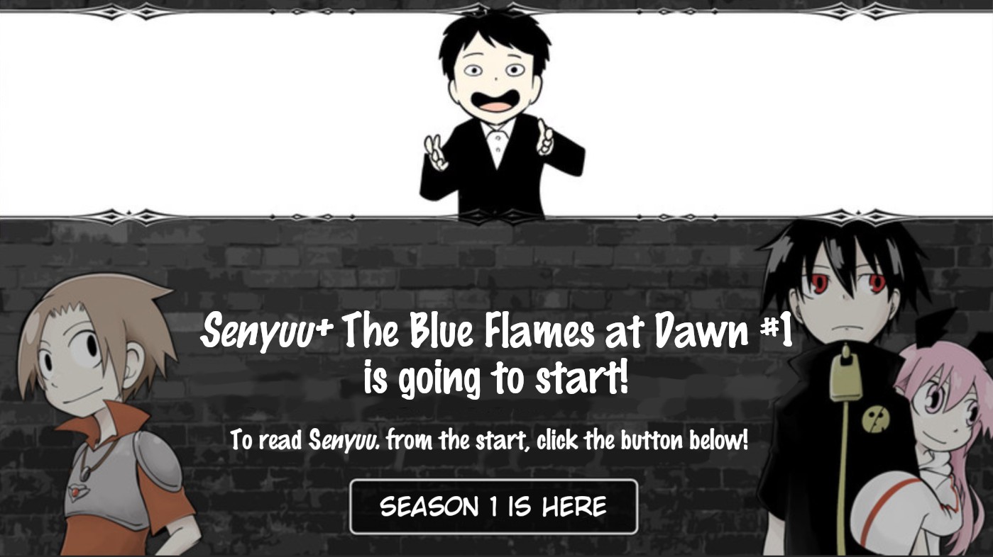 Senyuu. Vol.5 Chapter 76 page 1 - Vol.5 Chapter 76: The Blue Flames at Dawn #1: That Man