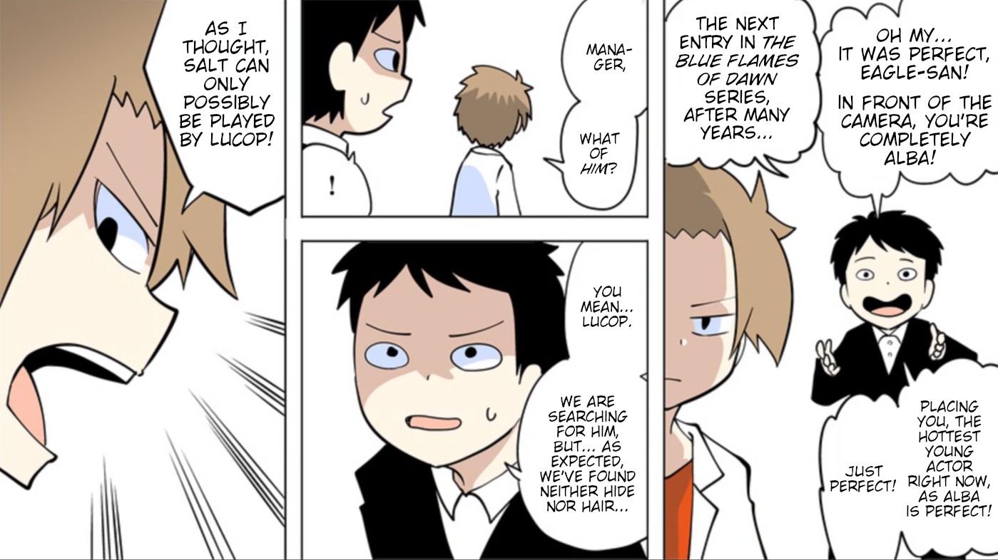 Senyuu. Vol.5 Chapter 76 page 5 - Vol.5 Chapter 76: The Blue Flames at Dawn #1: That Man