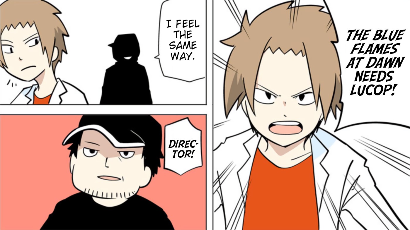 Senyuu. Vol.5 Chapter 76 page 8 - Vol.5 Chapter 76: The Blue Flames at Dawn #1: That Man