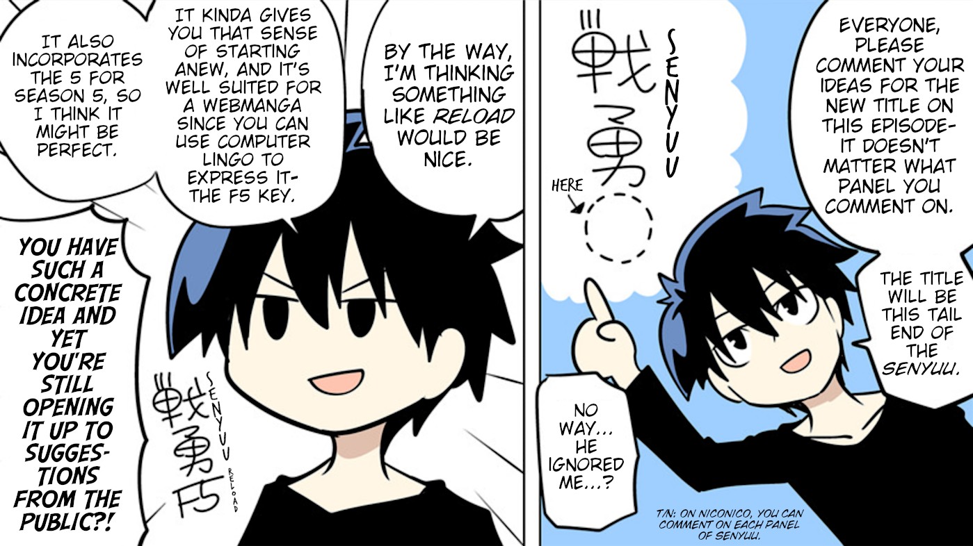Senyuu. Chapter 5.88 page 5 - Vol.5 Chapter 88: The Final Episode #1: Soon