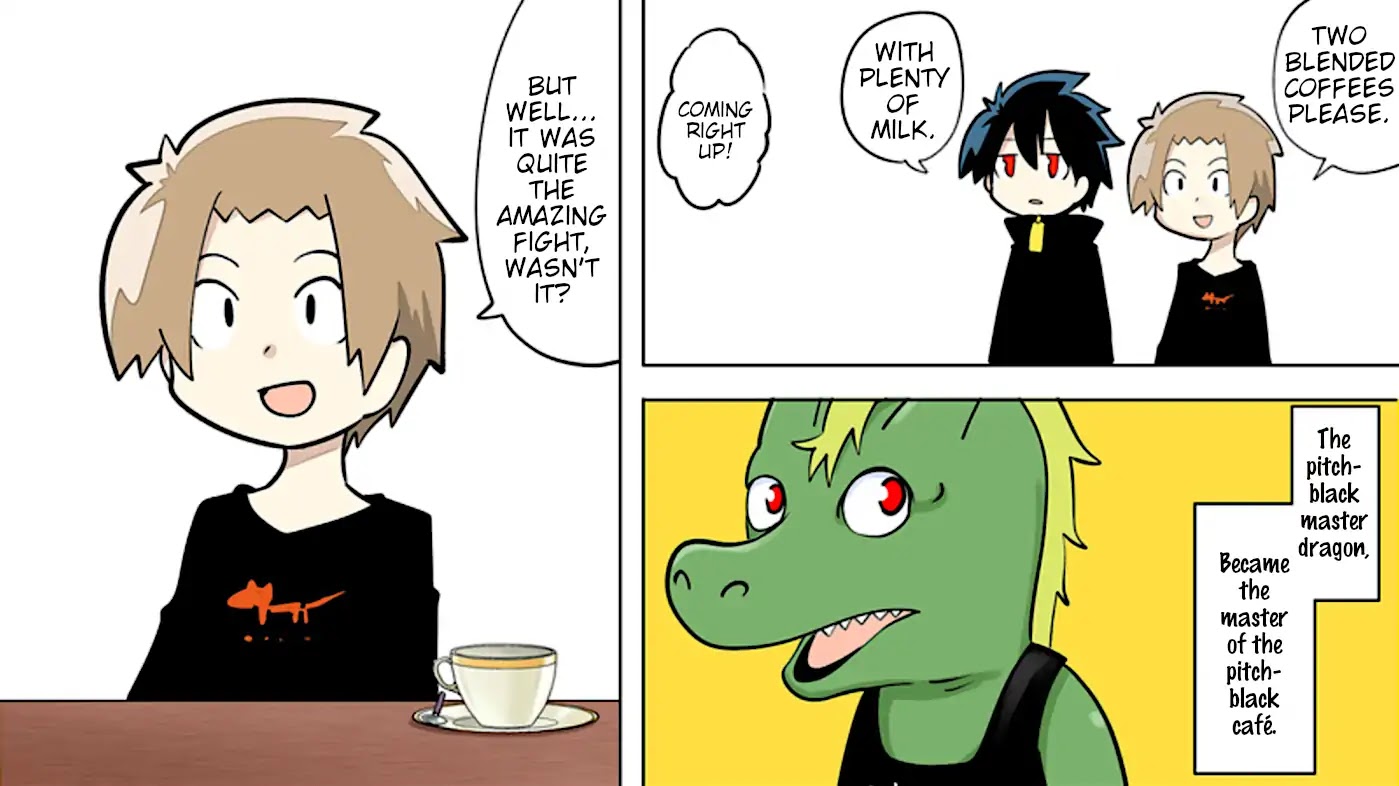 Senyuu. Chapter 5.89 page 4 - Vol.5 Chapter 89: The Final Episode #2: Pitch-Black Master Dragon