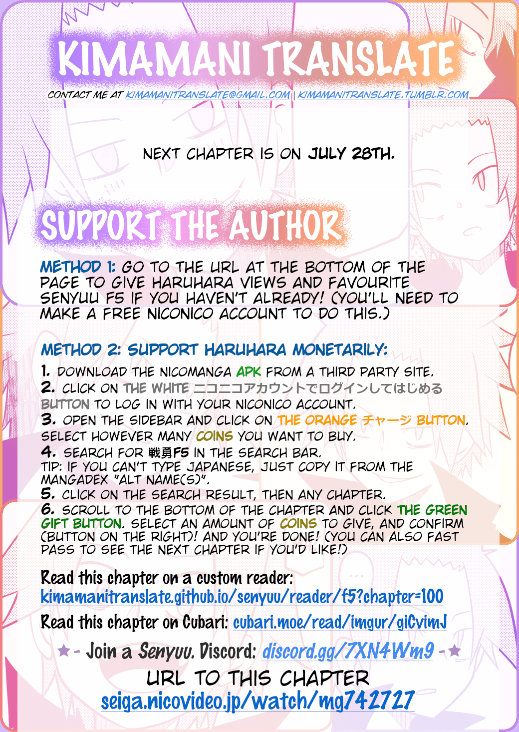 Senyuu. Chapter 6.100 page 8 - Vol.6 Chapter 100: A Ridiculous Plan