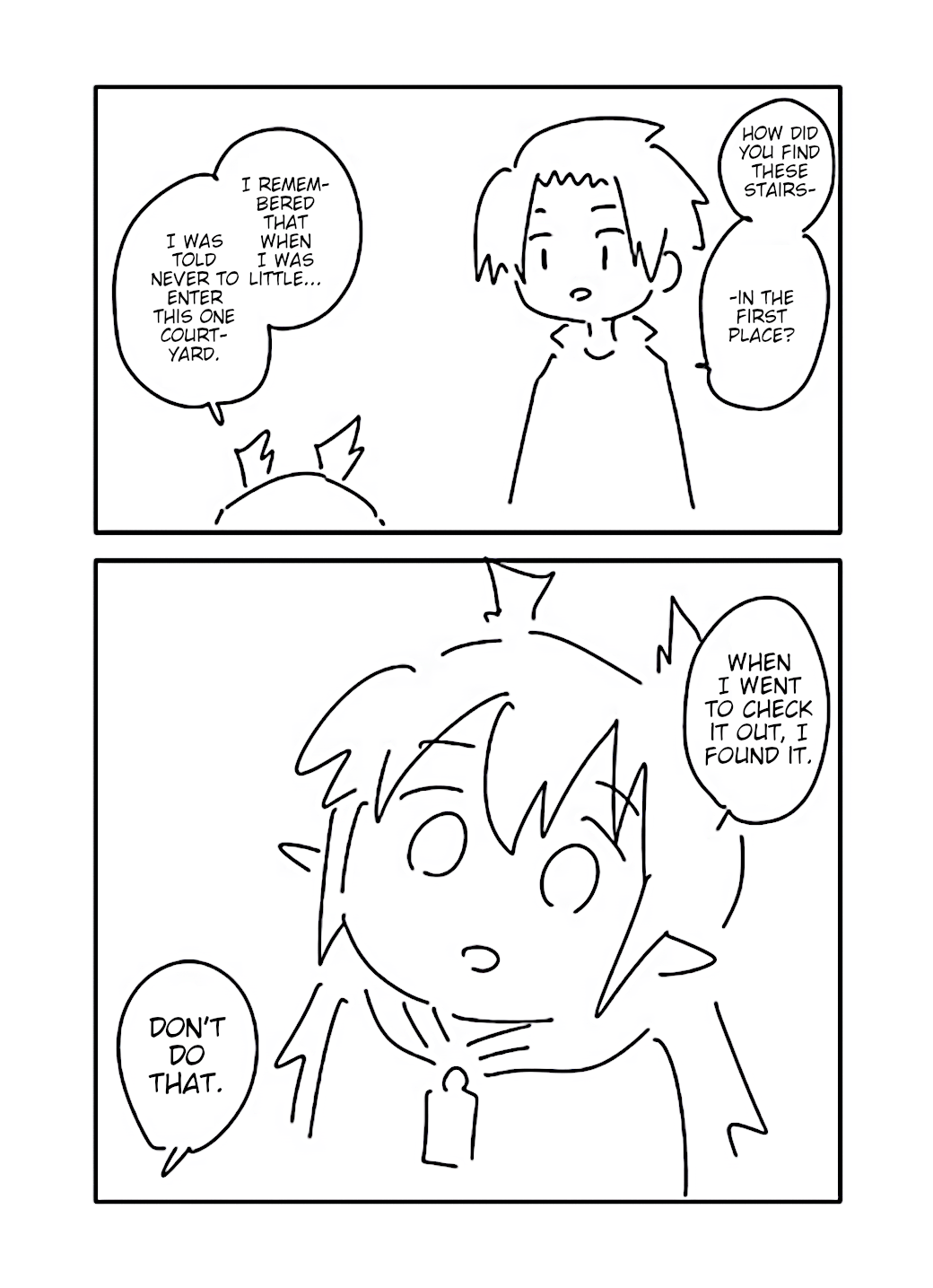 Senyuu. Chapter 6.127 page 8 - Vol.6 Chapter 127: Staircase