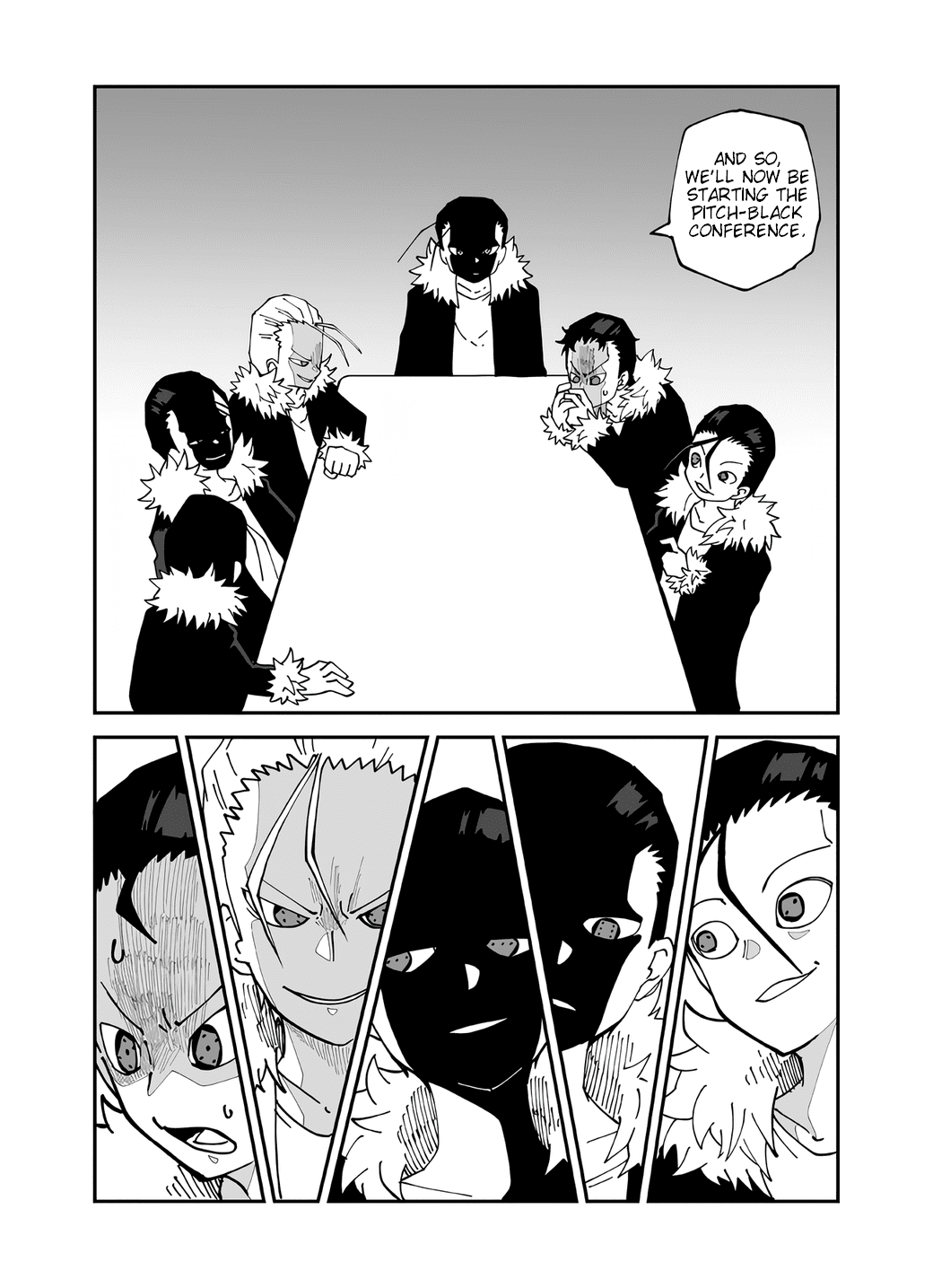 Senyuu. Vol.6 Chapter 142 page 2 - Vol.6 Chapter 142: The Pitch-Black Conference Arc: Part 1