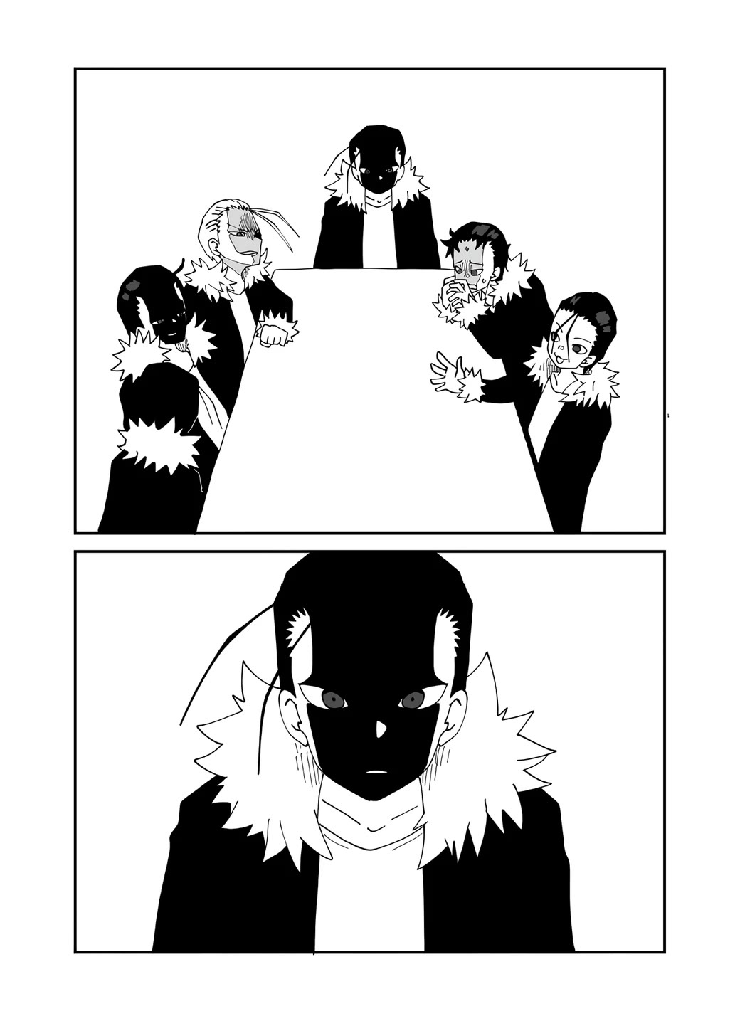 Senyuu. Chapter 6.143 page 5 - Vol.6 Chapter 143: The Pitch-Black Conference Arc: Part 2
