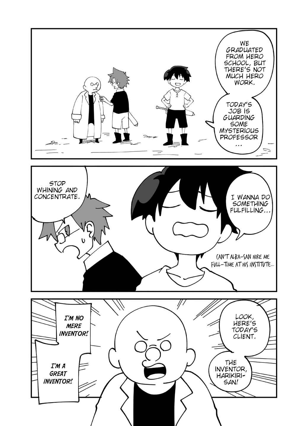 Senyuu. Chapter 6.144 page 1 - Vol.6 Chapter 144: The Inventor: Part 1