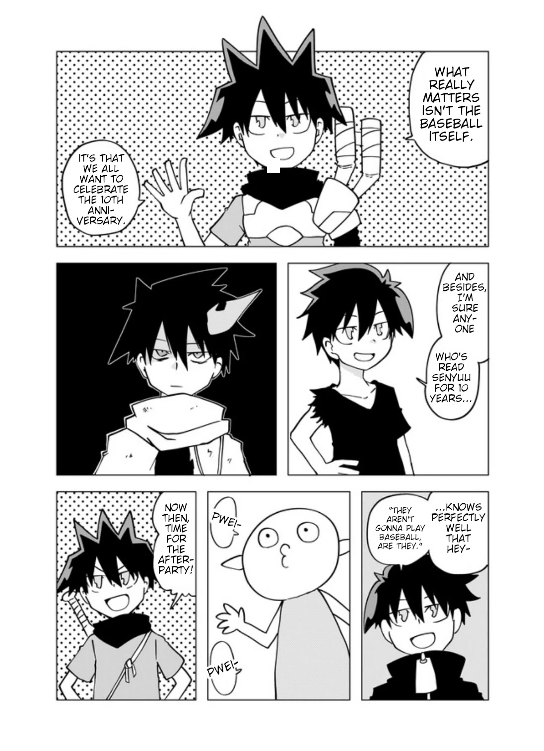 Senyuu. Chapter 6.34-2 page 2 - Vol.6 Chapter 34.2: Special Chapter Celebrating Senyuu’s 10th Anniversary: Part 2