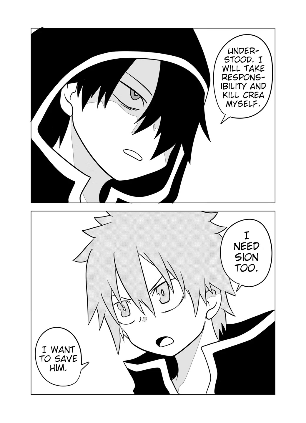 Senyuu. Chapter 6.50 page 8 - Vol.6 Chapter 50: Simple Words