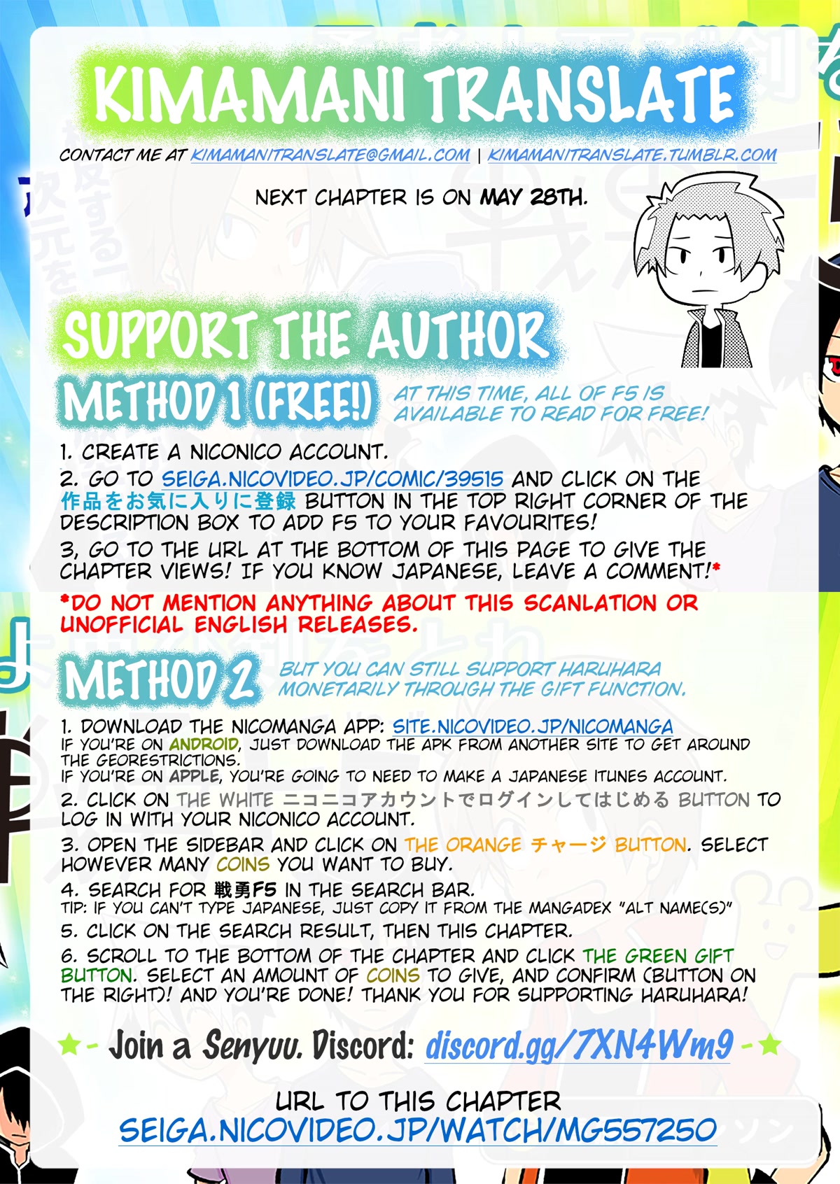 Senyuu. Chapter 6.50 page 9 - Vol.6 Chapter 50: Simple Words